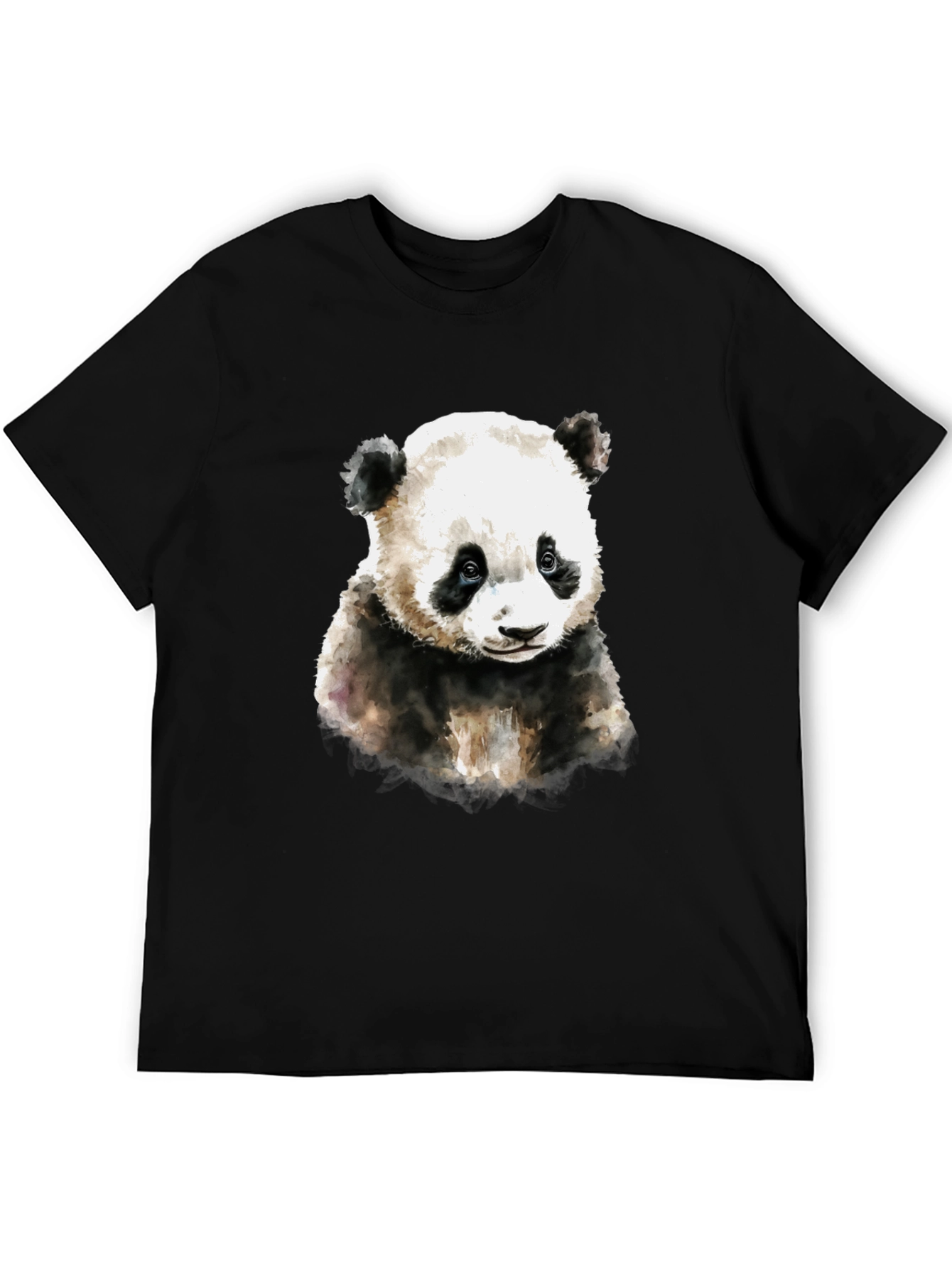 Black Panda Bear Graphic Tee - Soft Cotton Blend view 5