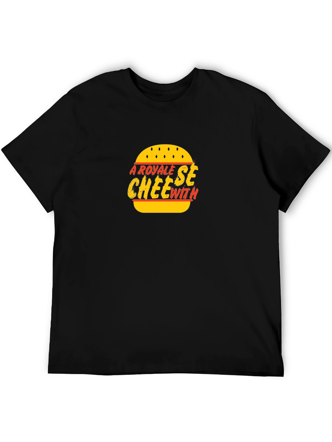 Black Royal Cheese With Black Tee view 5