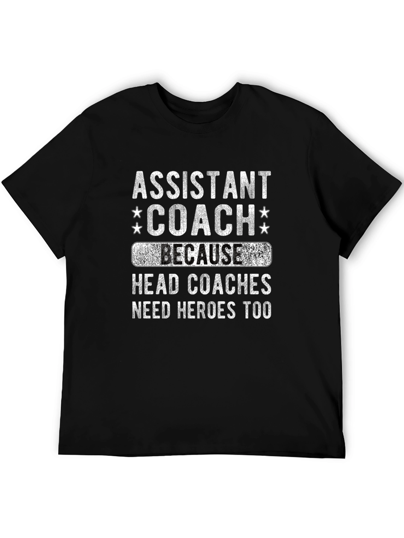 Black Assistant Coach Hero T-Shirt view 5