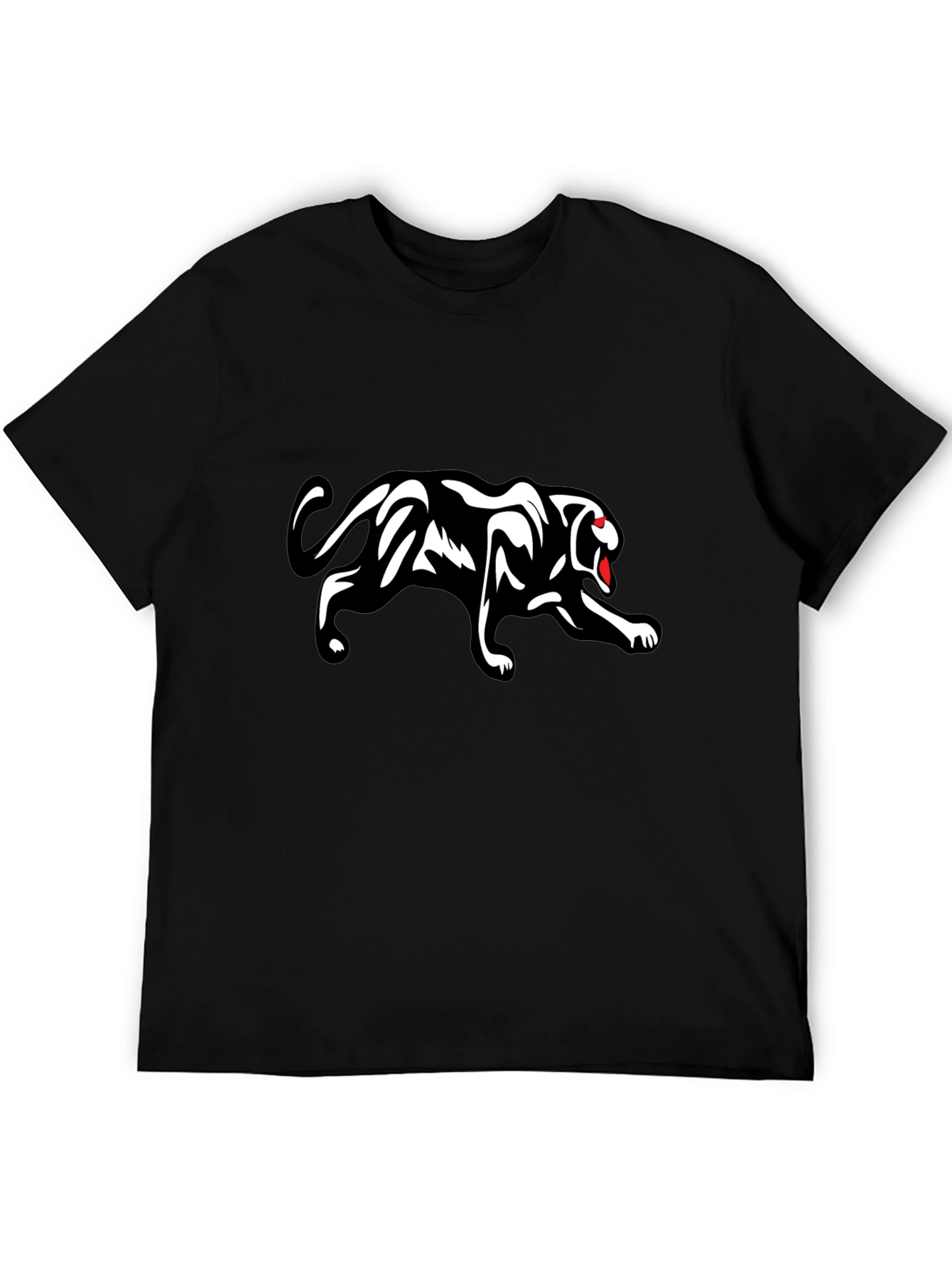 Black Black Panther Graphic Tee - Stylish & Fierce view 5