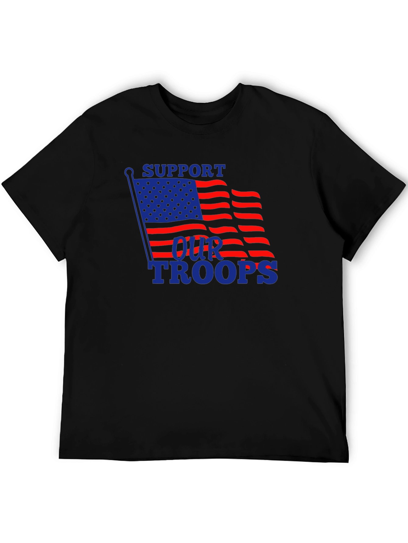 Support Our Troops Patriotic T-Shirt - 5