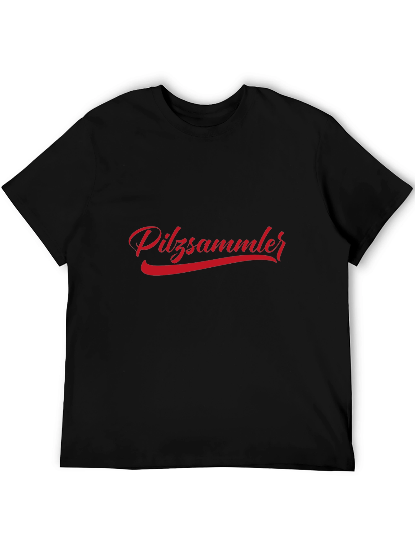 Black Pilzsammler Tee - Black T-Shirt view 5