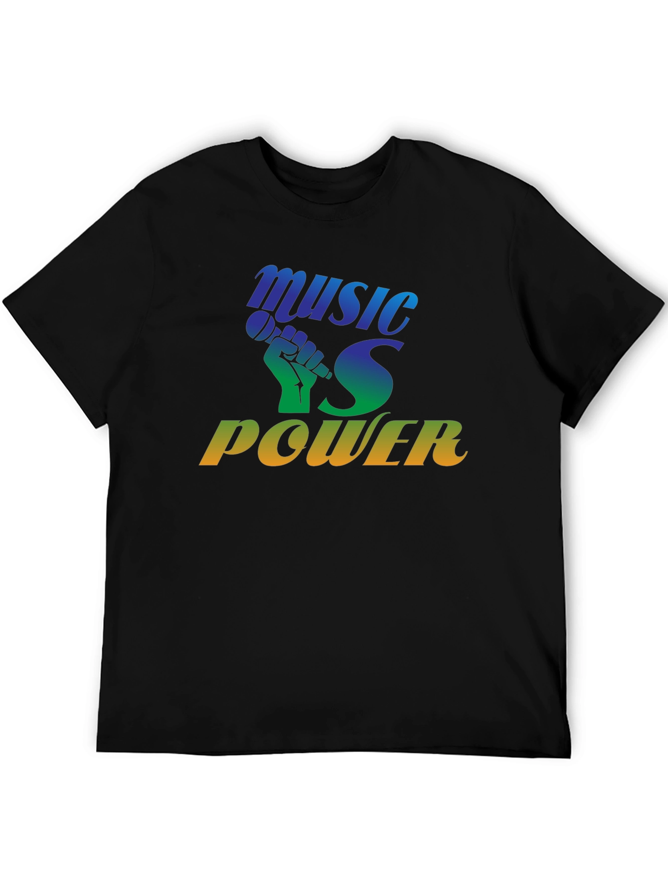 Black Music is Power T-Shirt view 5