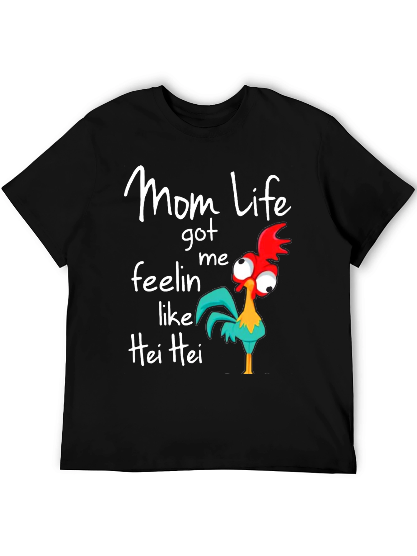 Black Mom Life Hei Hei Graphic Tee view 5