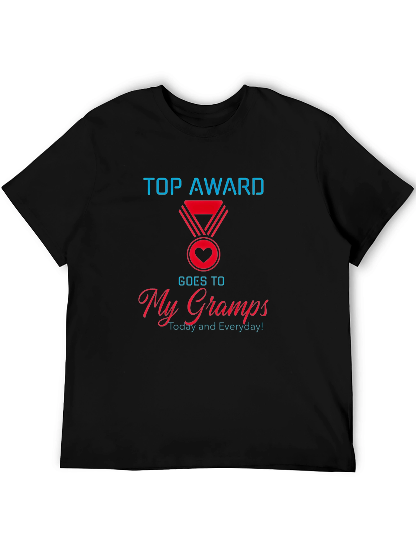 Black Top Award Goes to My Gramps T-Shirt view 5