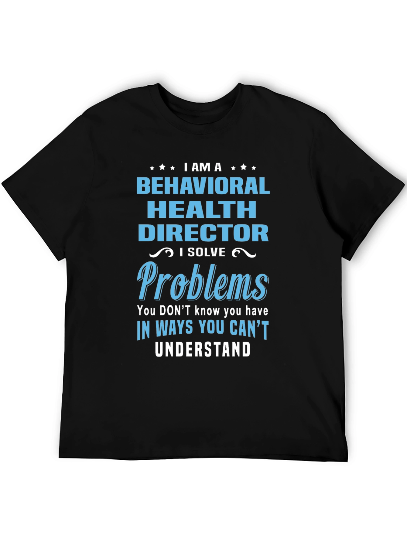 Black Behavioral Health Director T-Shirt view 5