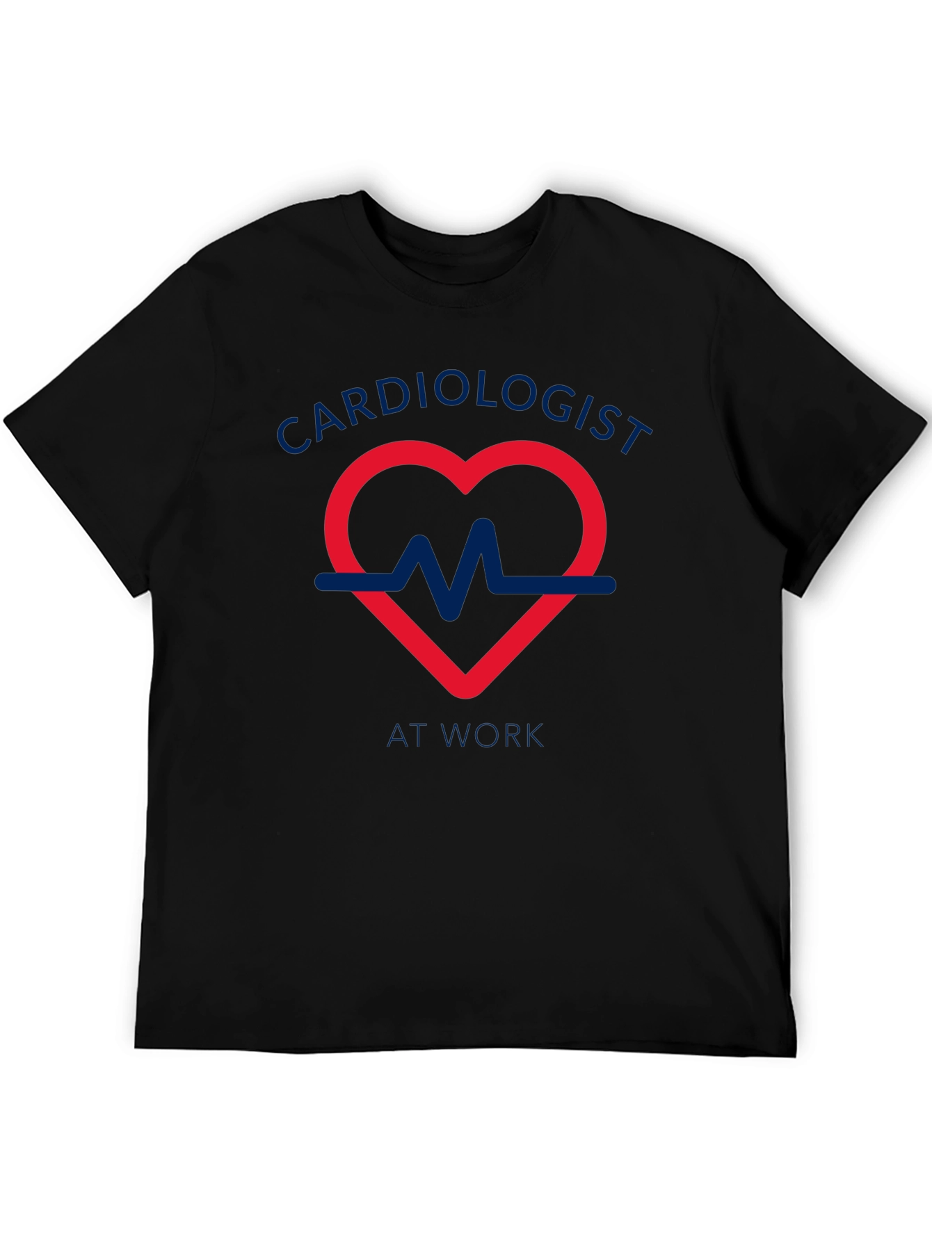 Black Cardiologist At Work T-Shirt view 5
