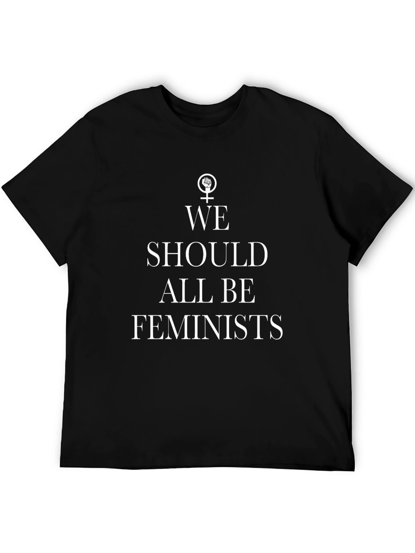 Black Feminist Statement T-Shirt - We Should All Be Feminists view 5