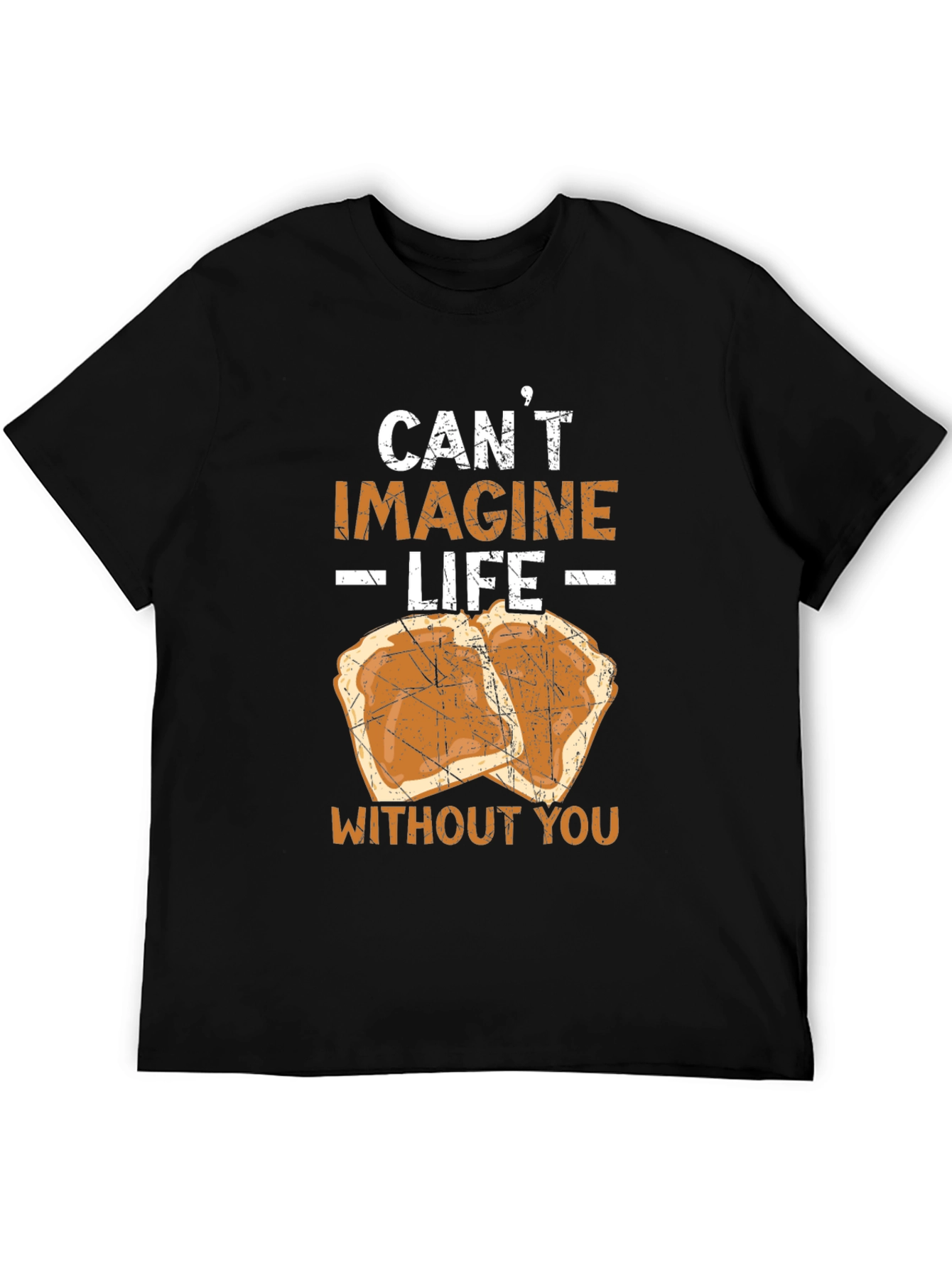 Black Peanut Butter & Jelly "Can't Imagine Life" Graphic Tee view 5