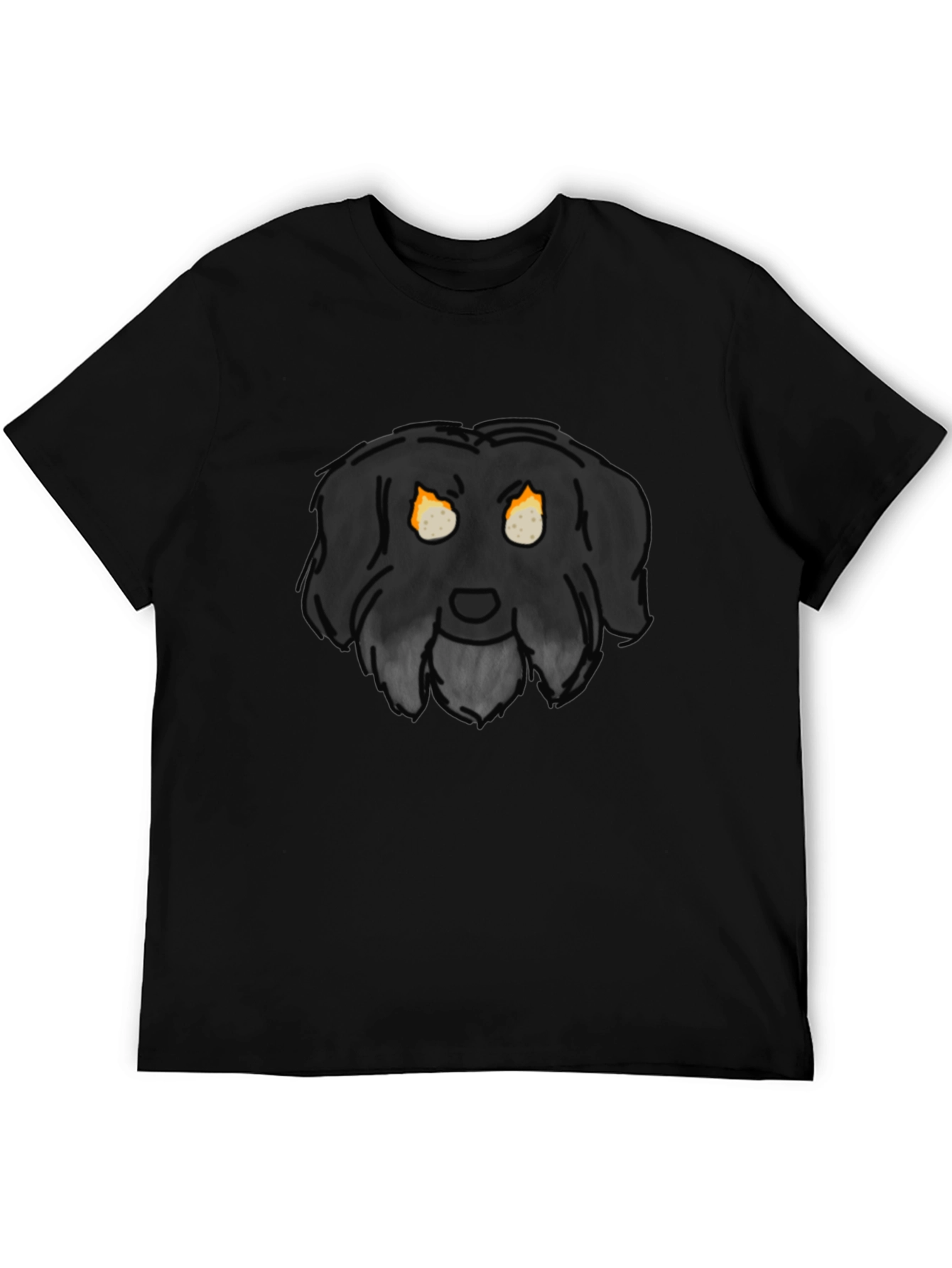 Black Black Dog Graphic T-Shirt view 5