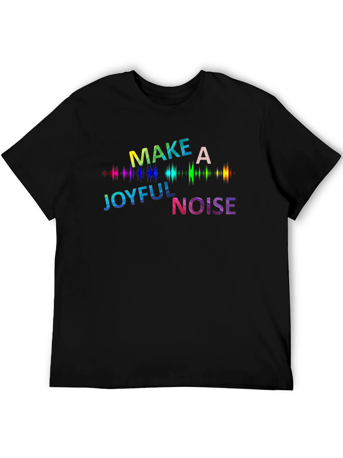 Black Joyful Noise Graphic Tee view 5