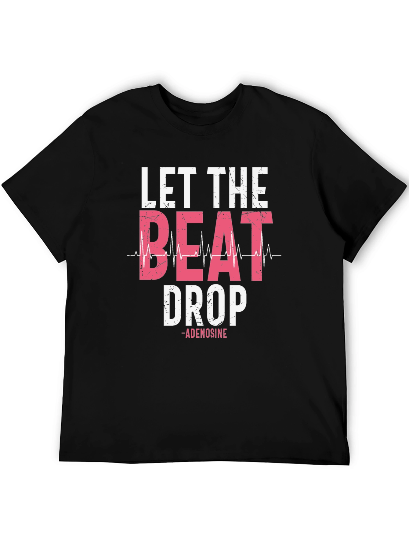 Black Let The Beat Drop T-Shirt Adenosine view 5