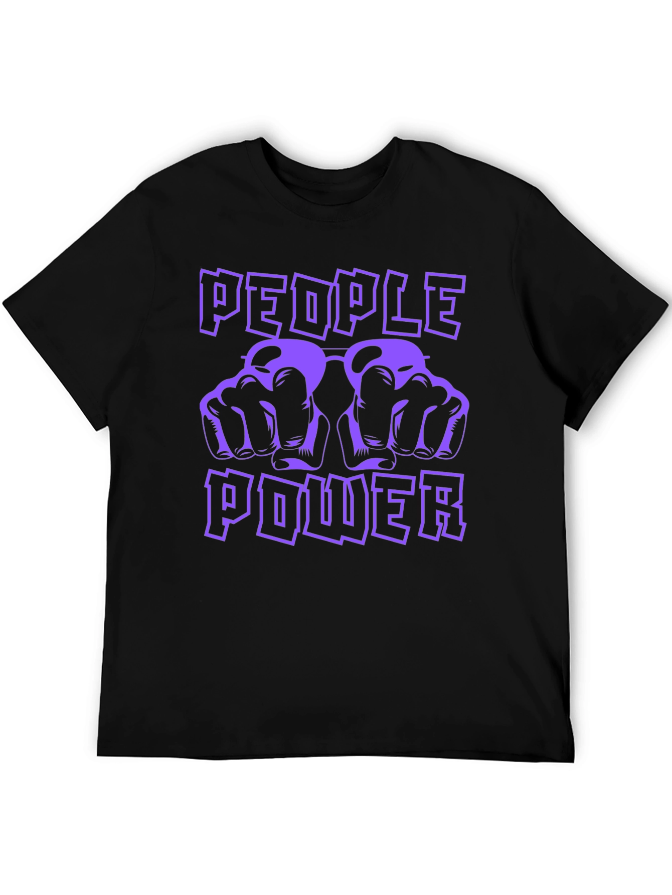 Black People Power Graphic T-Shirt - Bold Statement Tee view 5