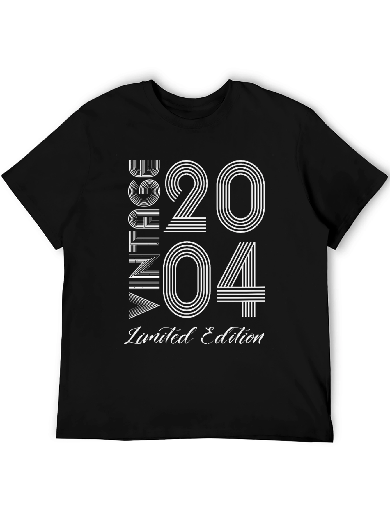 Vintage 2004 Limited Edition Birthday T-Shirt - 5