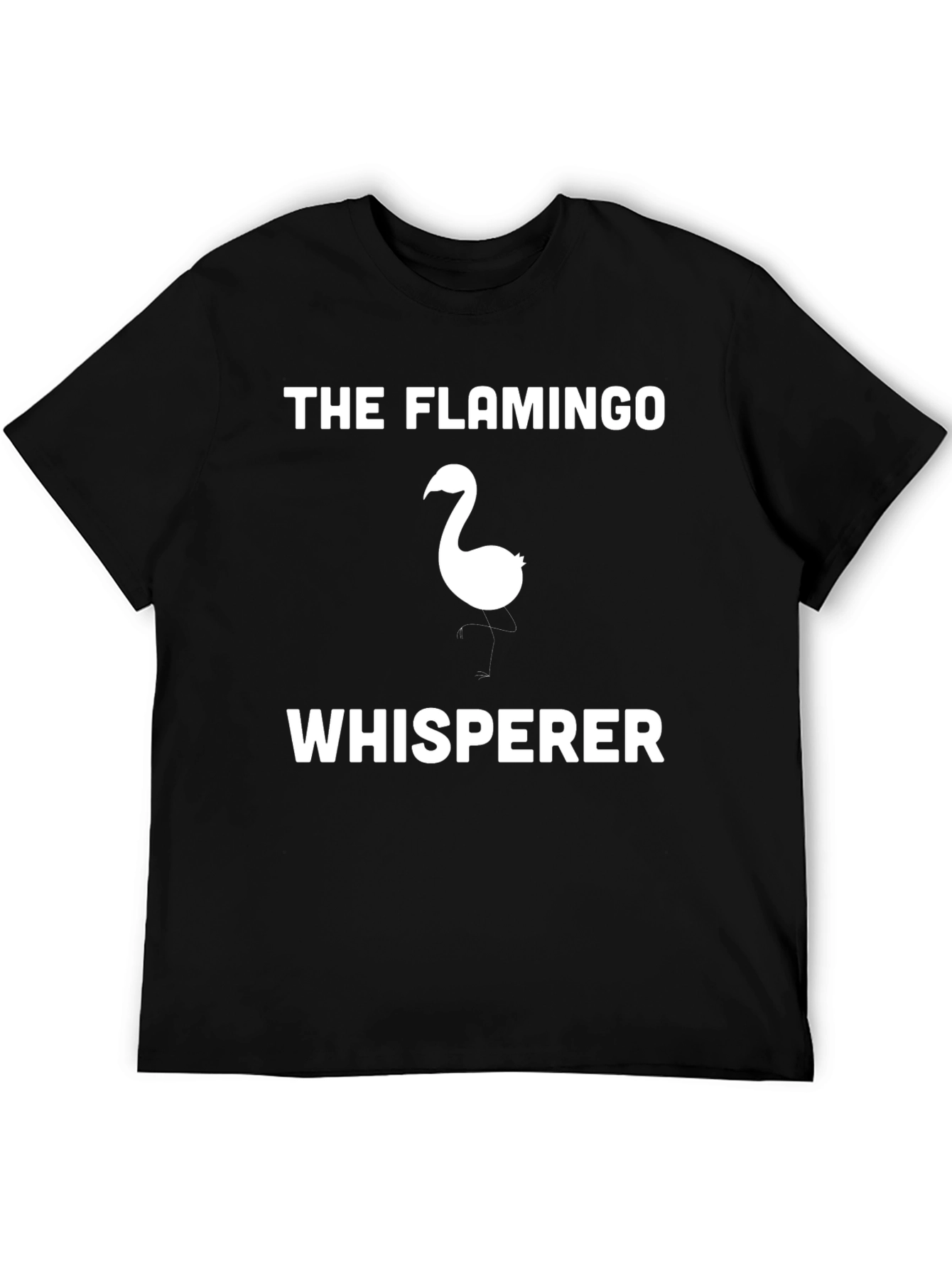 Black Flamingo Whisperer Graphic Tee view 5