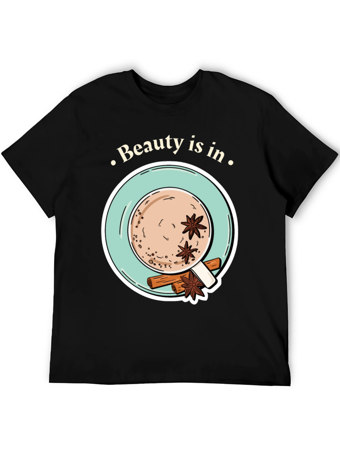 Beauty is in Chai T-Shirt - Unisex Soft Cotton Tee - 5
