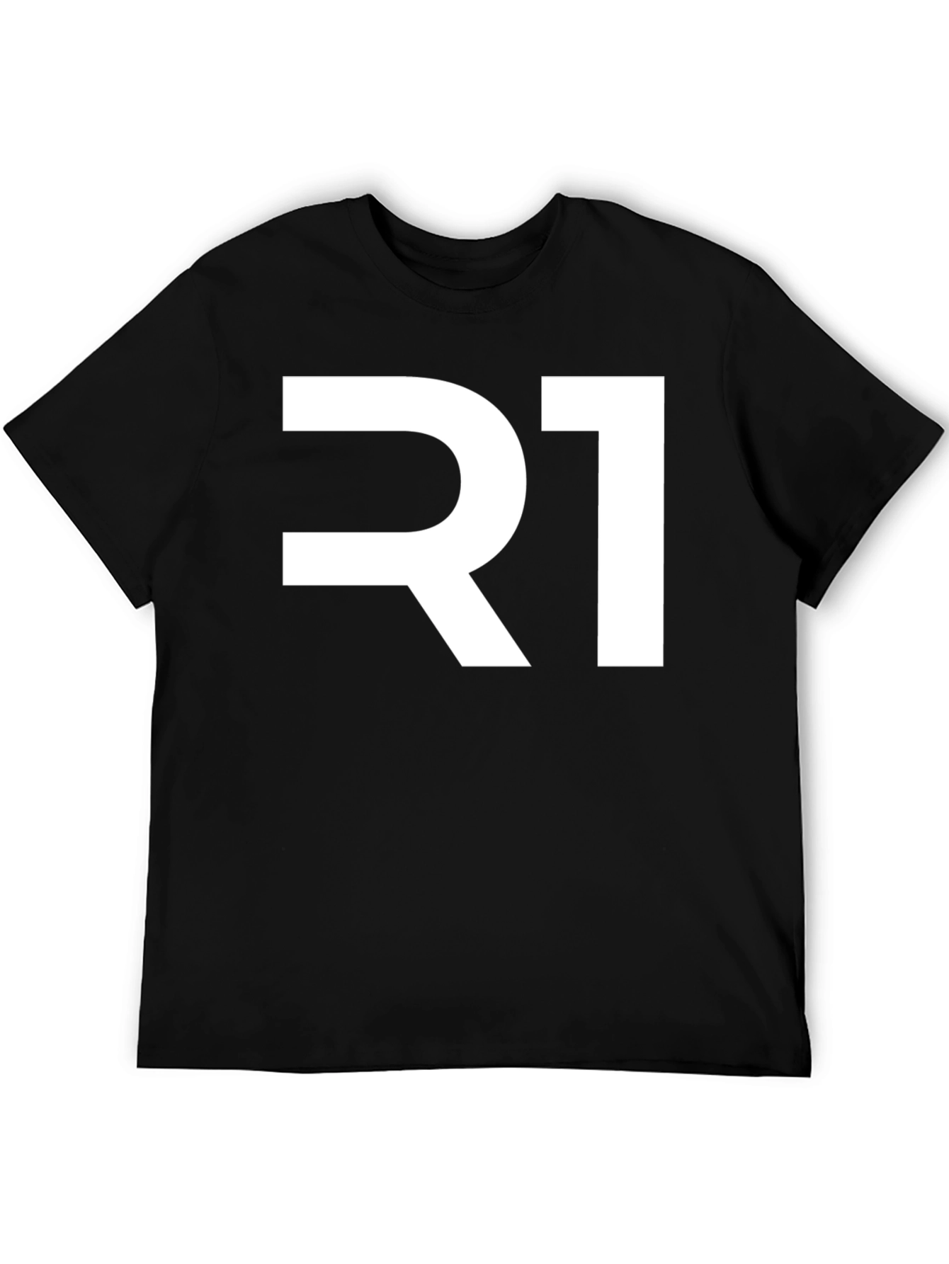 Black R1 Graphic T-Shirt - Bold & Stylish Tee view 5