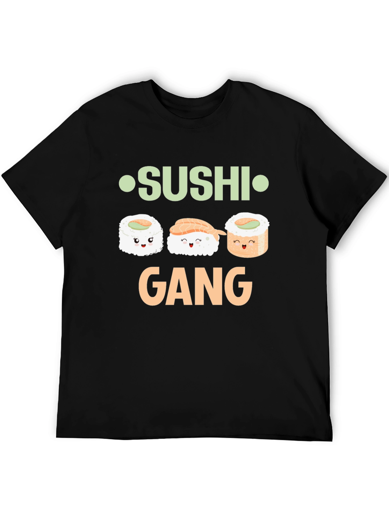 Black Sushi Gang T-Shirt view 5