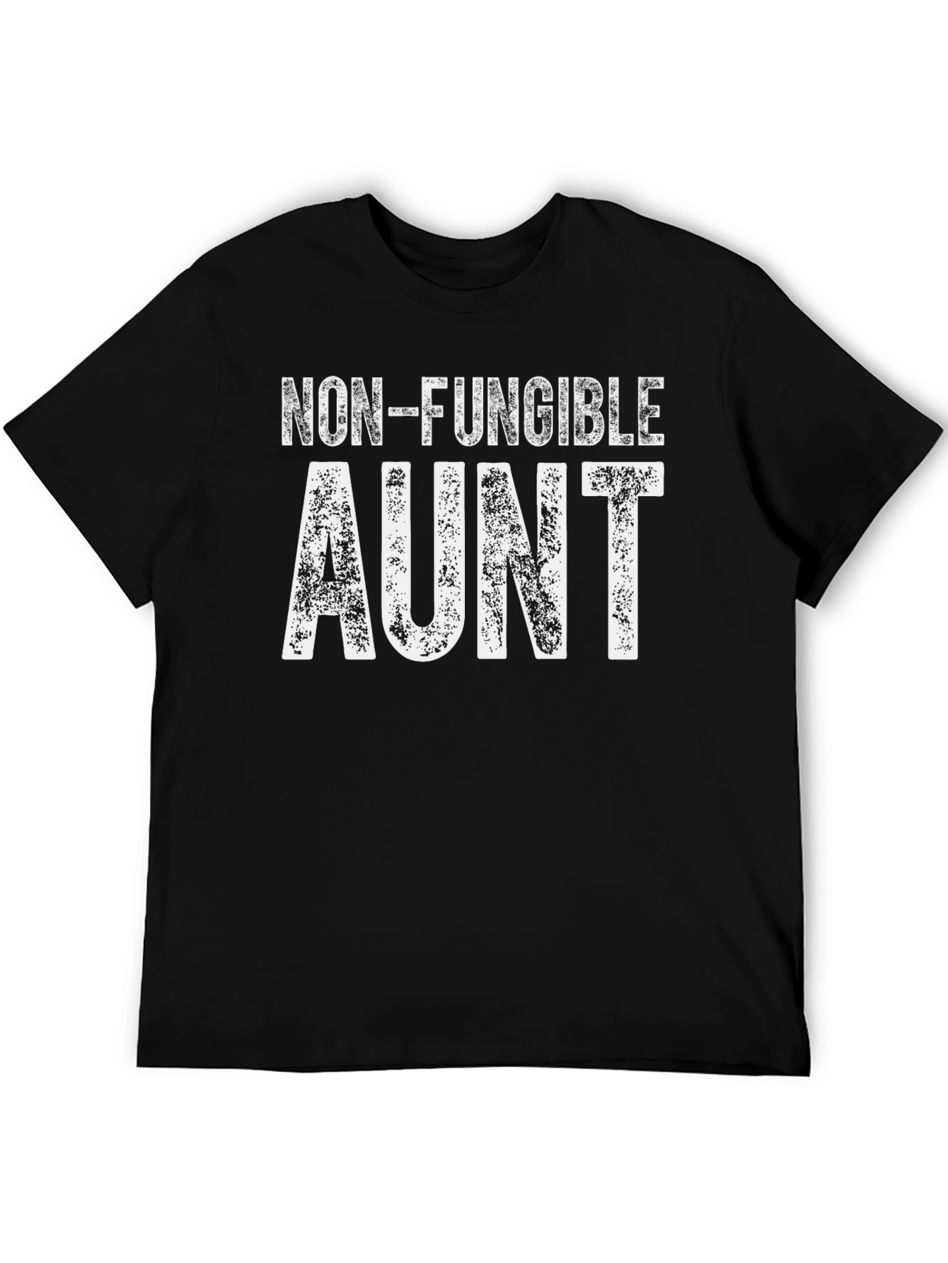Black Non-Fungible Aunt Black T-Shirt view 5