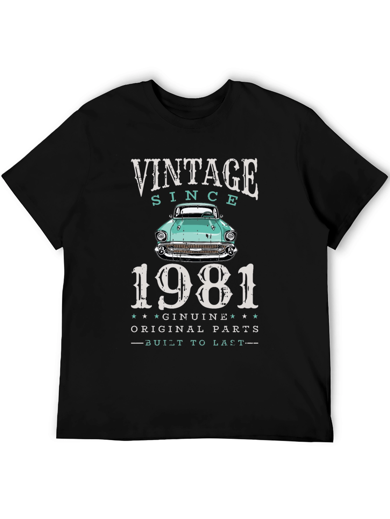 Vintage 1981 Car T-Shirt - 5