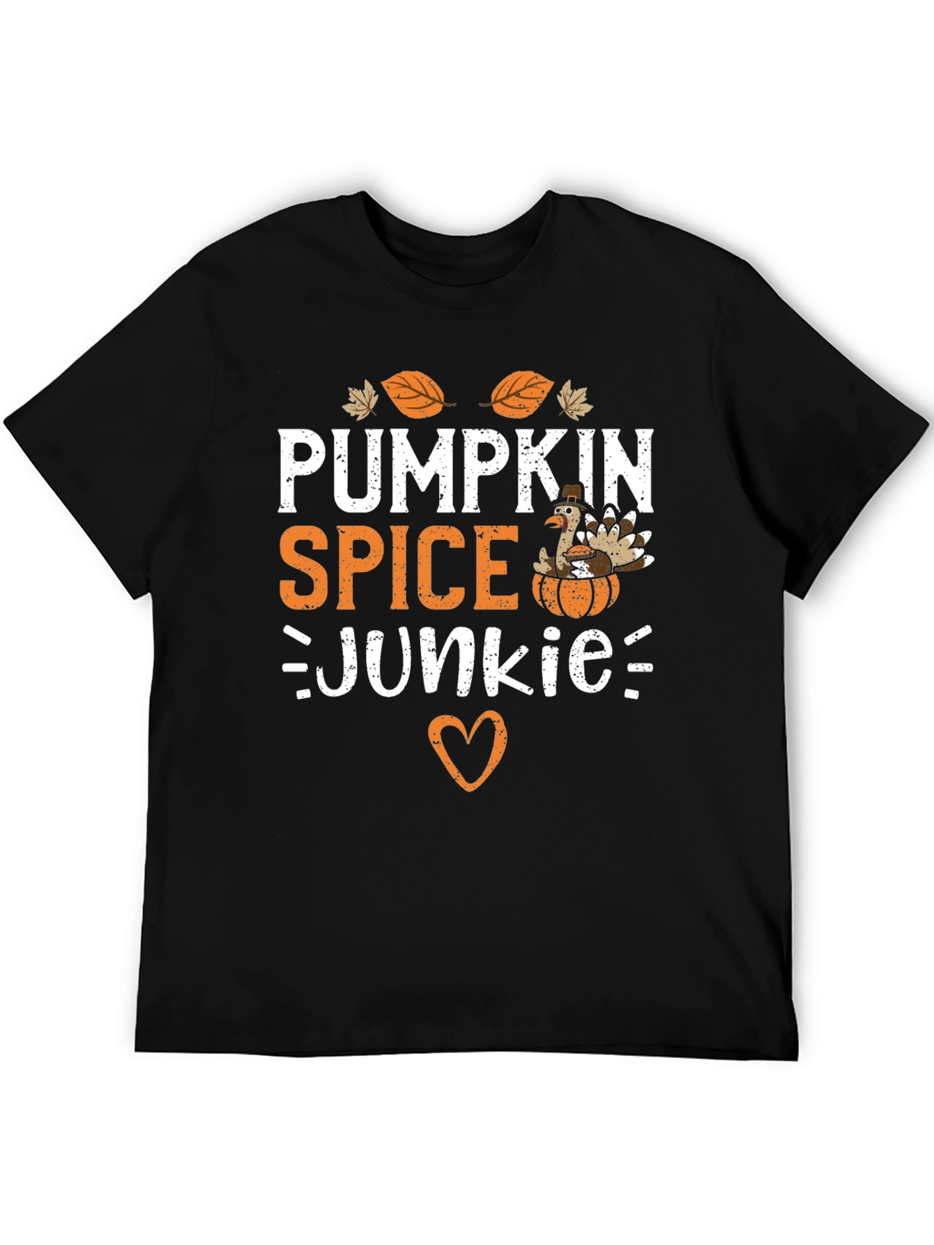 Pumpkin Spice Junkie T-Shirt Fall Thanksgiving Tee - 5
