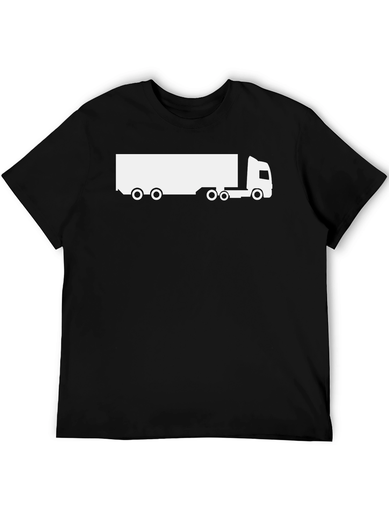 Black Truck Graphic T-Shirt - Black view 5