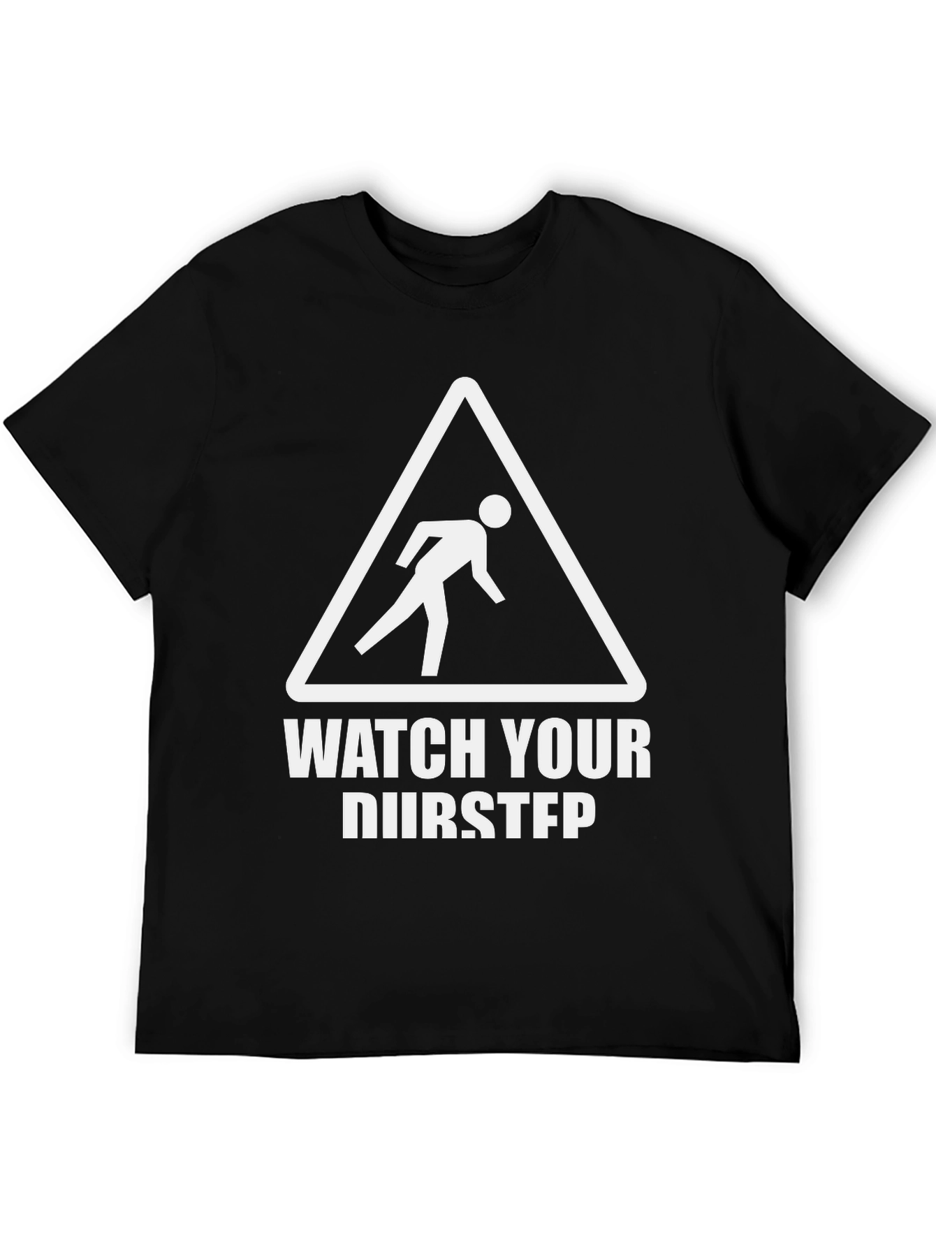 Black Watch Your Dubstep Black T-Shirt view 5