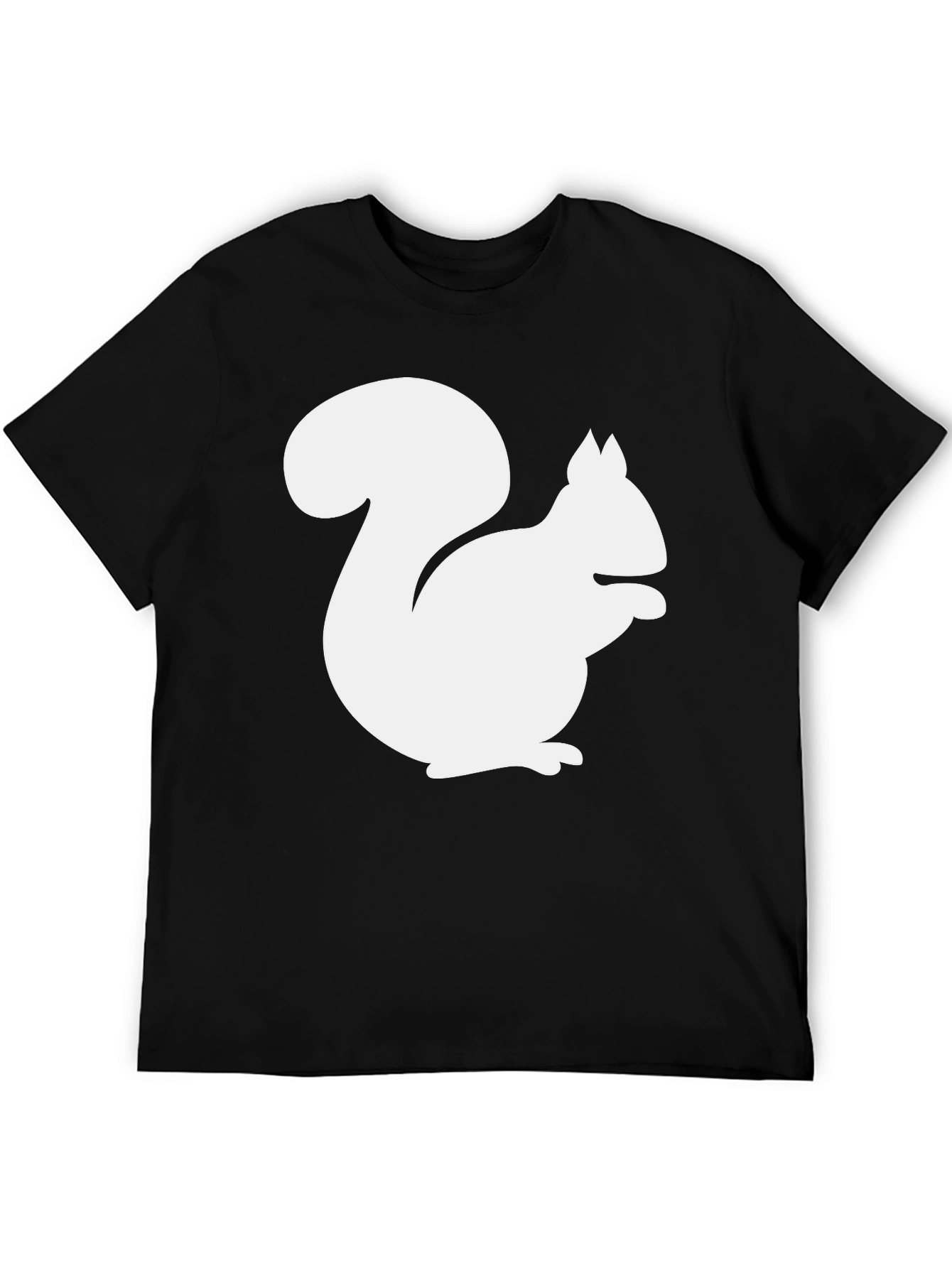 Black Squirrel Graphic T-Shirt - Black view 5