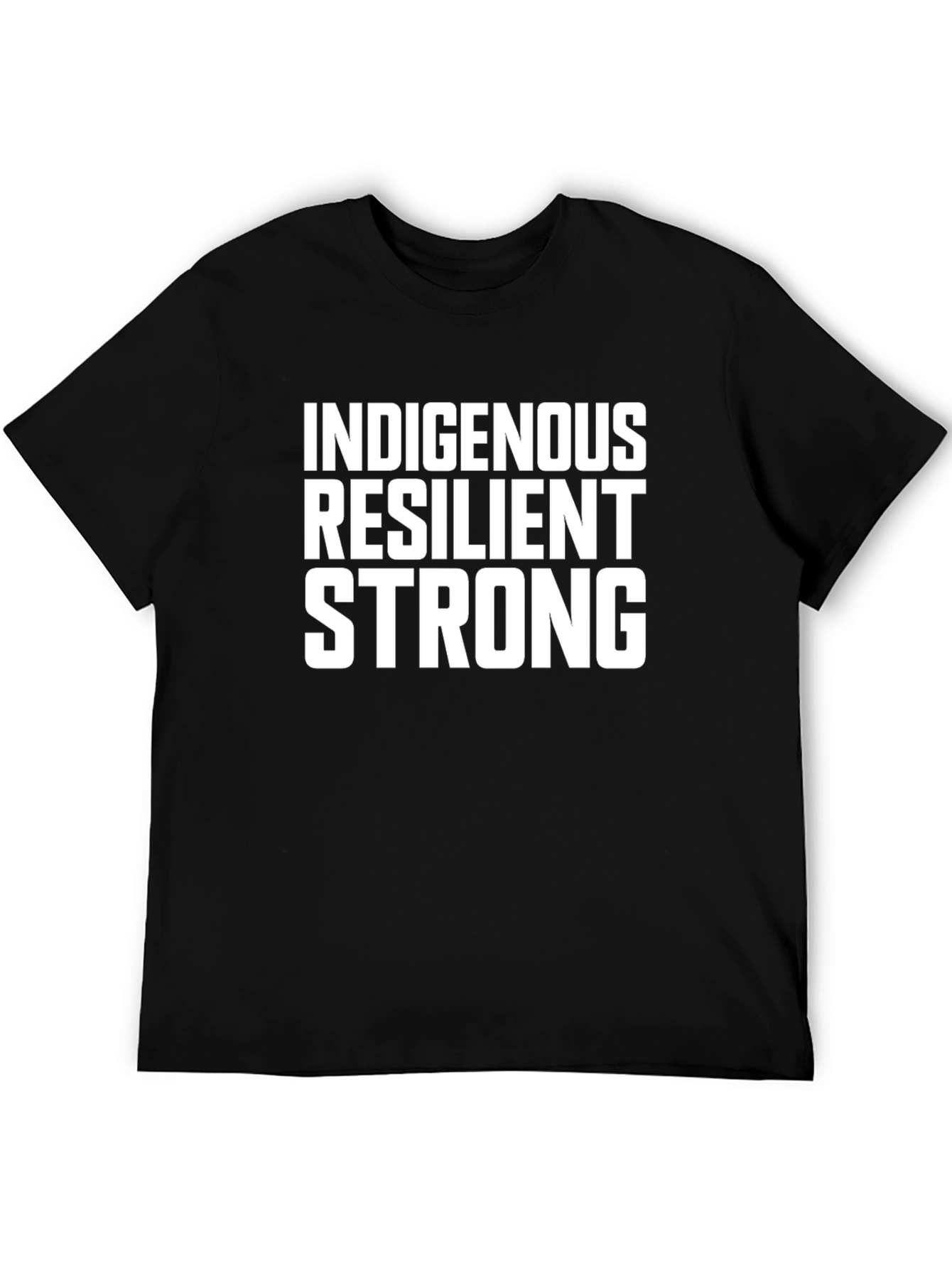 Indigenous Resilient Strong Black T-Shirt - 5