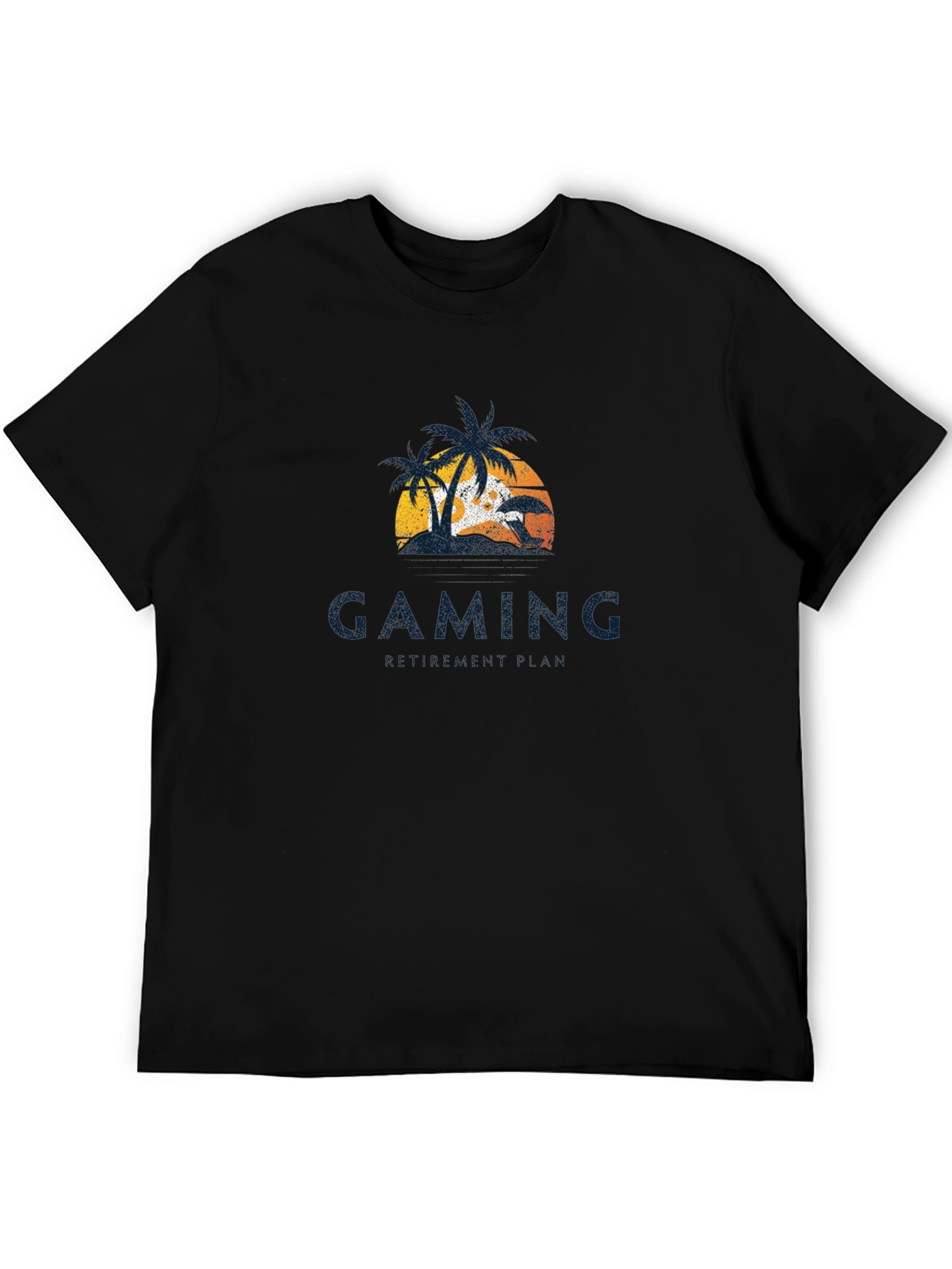 Black Gaming Paradise Black T-Shirt view 5