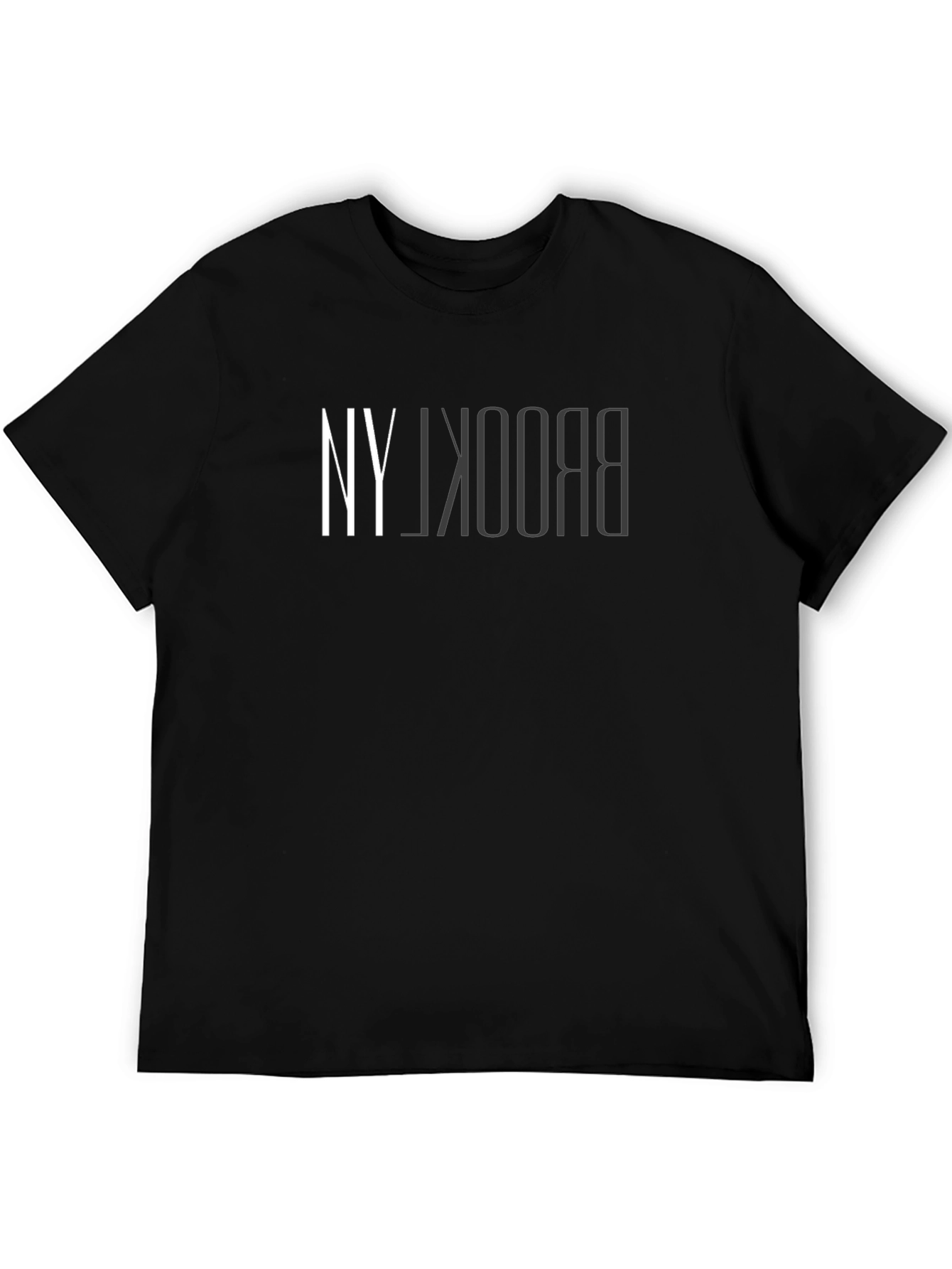 Black NY Brooklyn Graphic Tee view 5