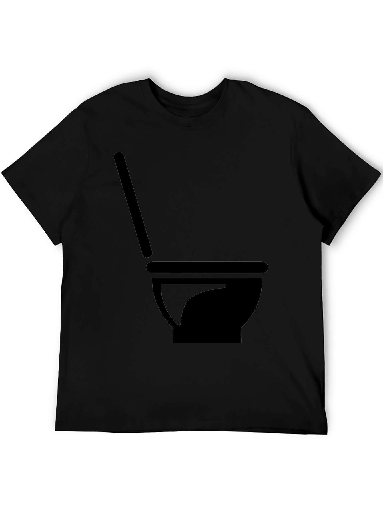 Men's Black Mortar & Pestle Graphic Tee - 5