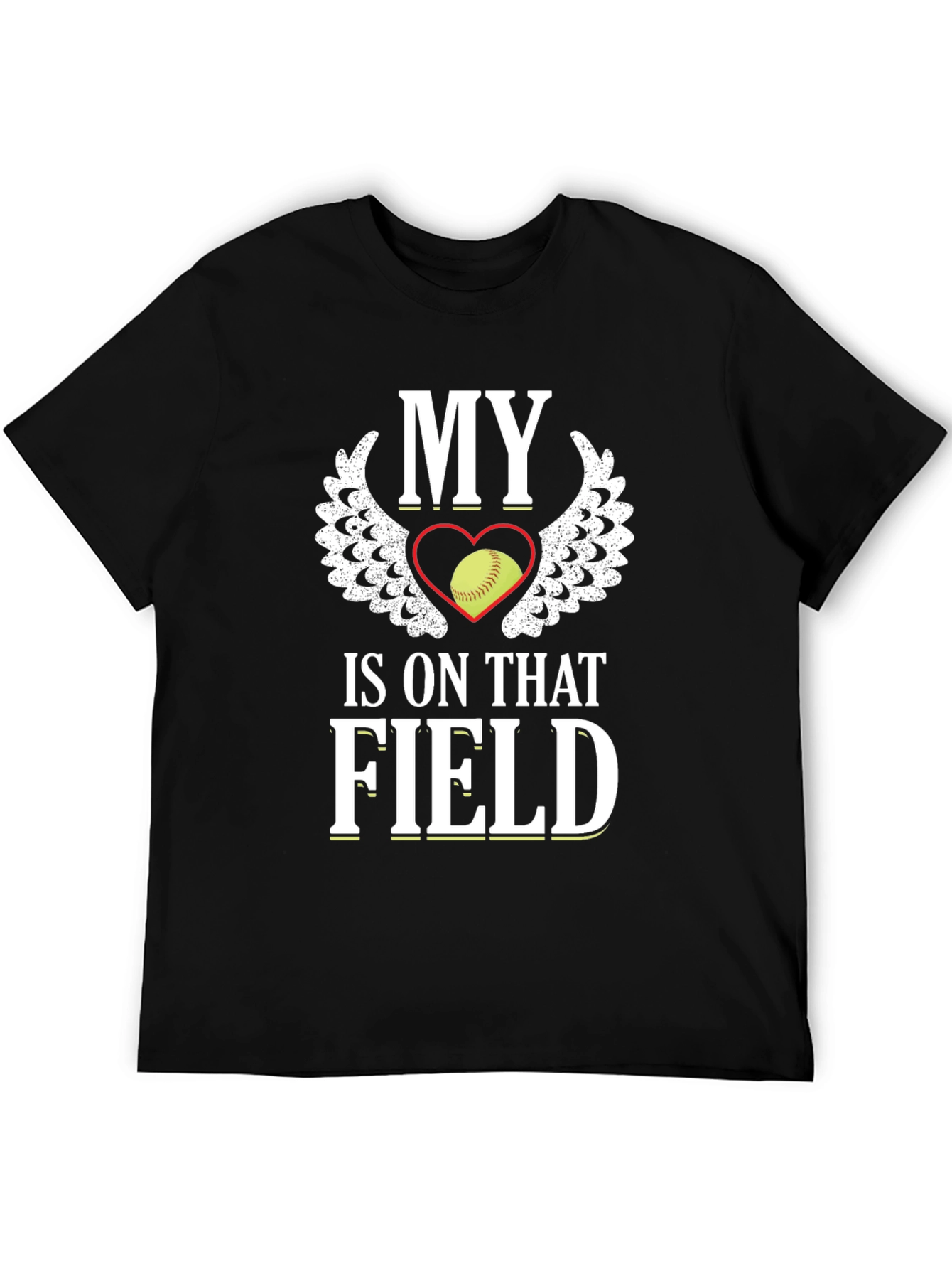 Black My Heart is on That Field Tee view 5
