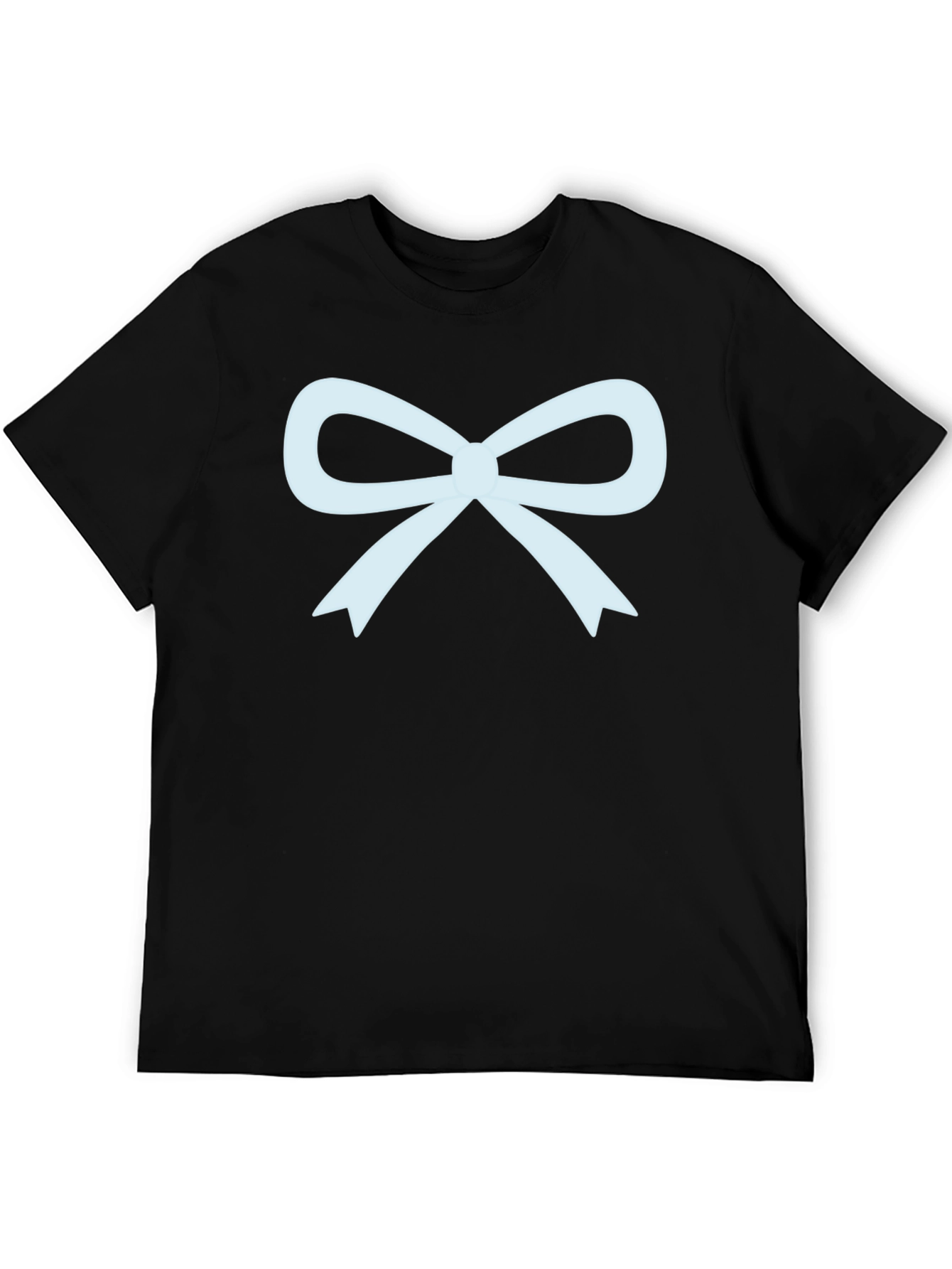 Black Bow Graphic T-Shirt - Casual Wear view 5