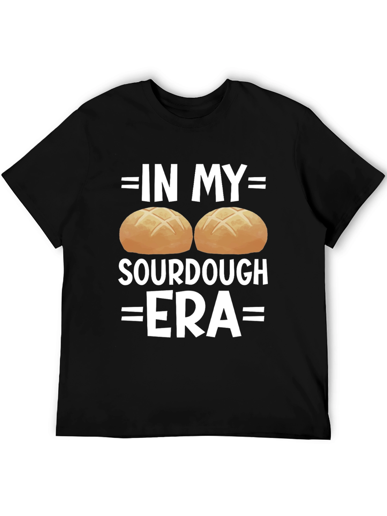 Black In My Sourdough Era T-Shirt - Funny Baker Tee view 5