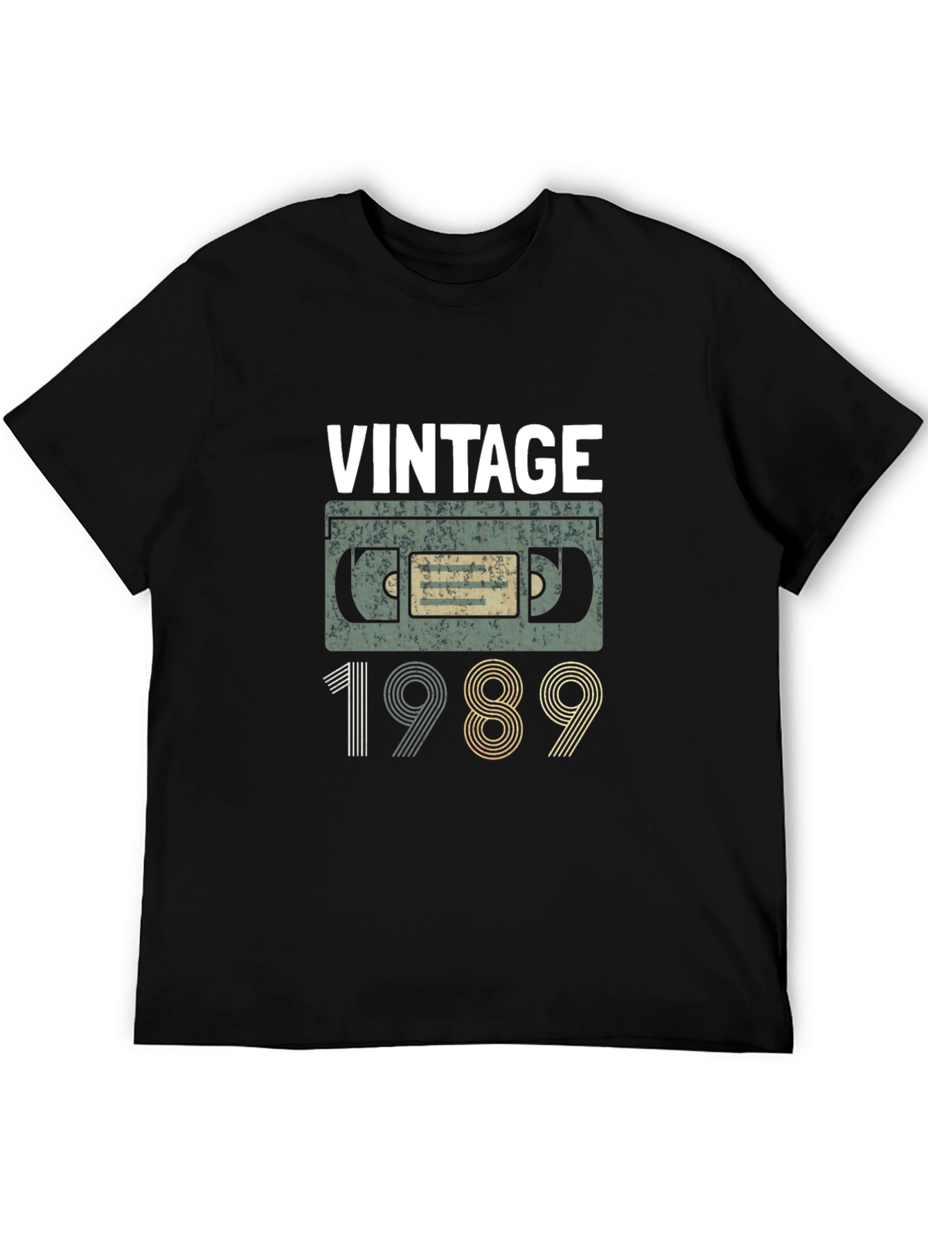 Black Vintage 1989 Graphic T-Shirt view 5