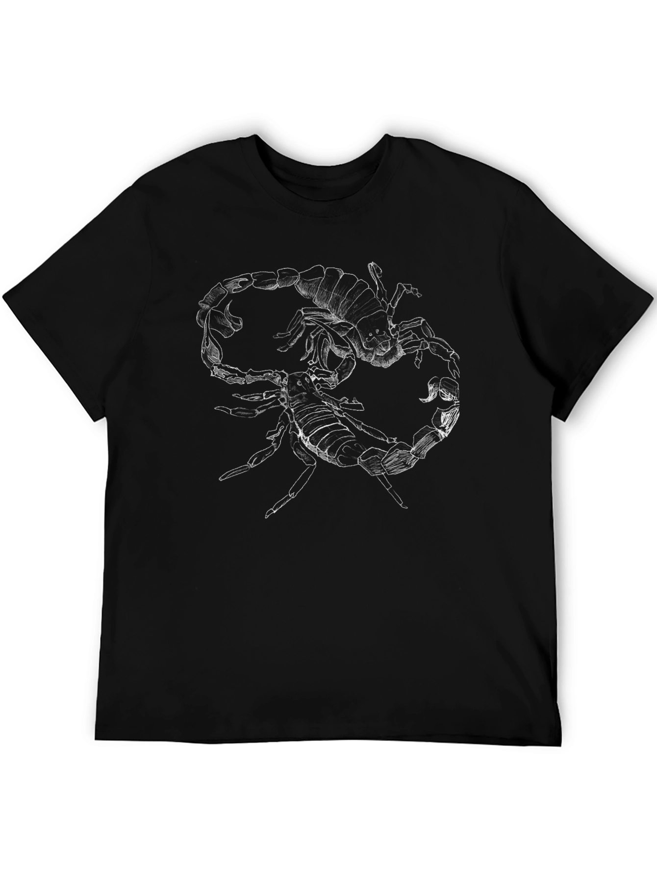 Black Scorpion Graphic Tee - Black Cotton view 5