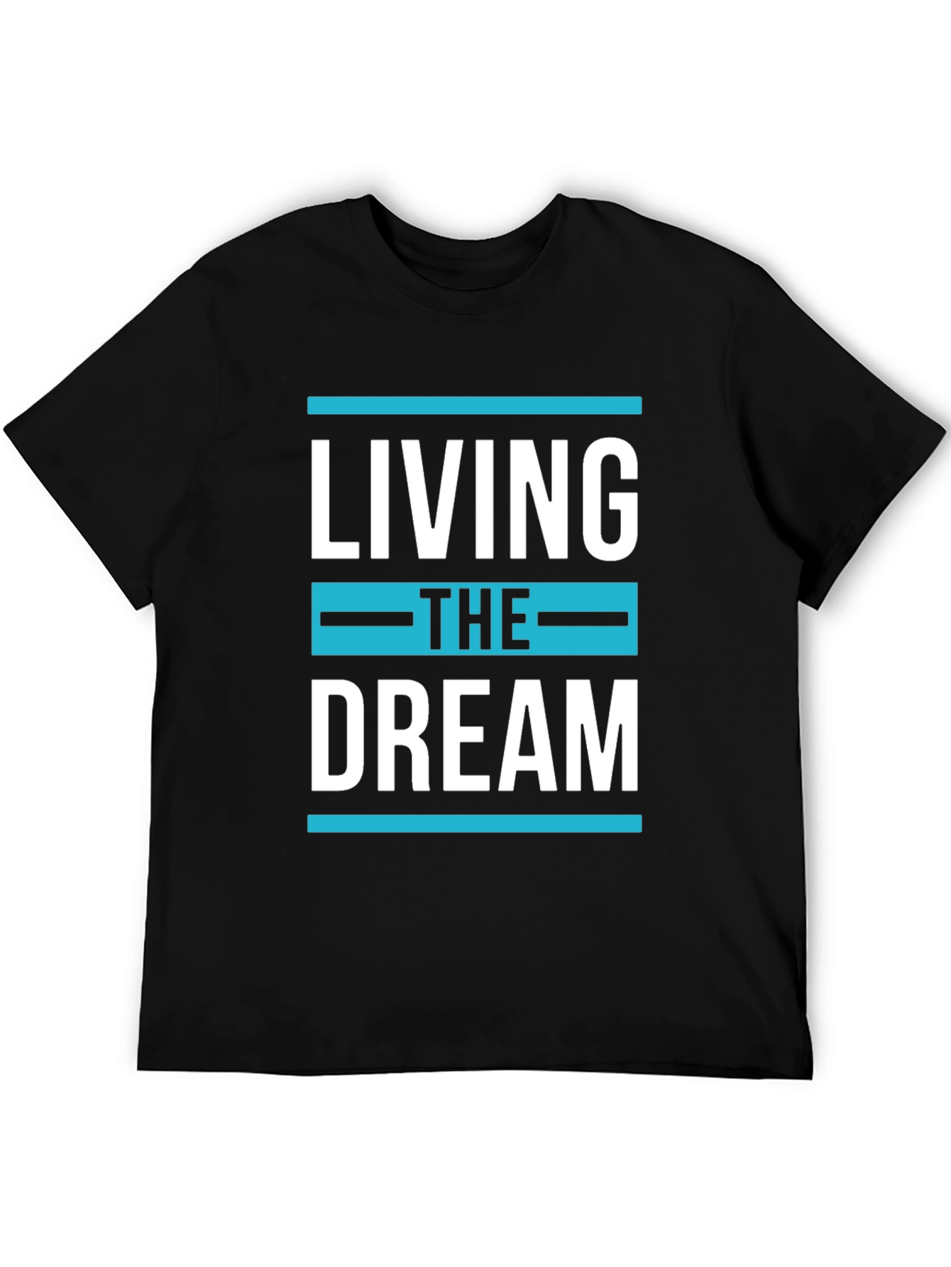 Black Living The Dream Graphic T-Shirt view 5
