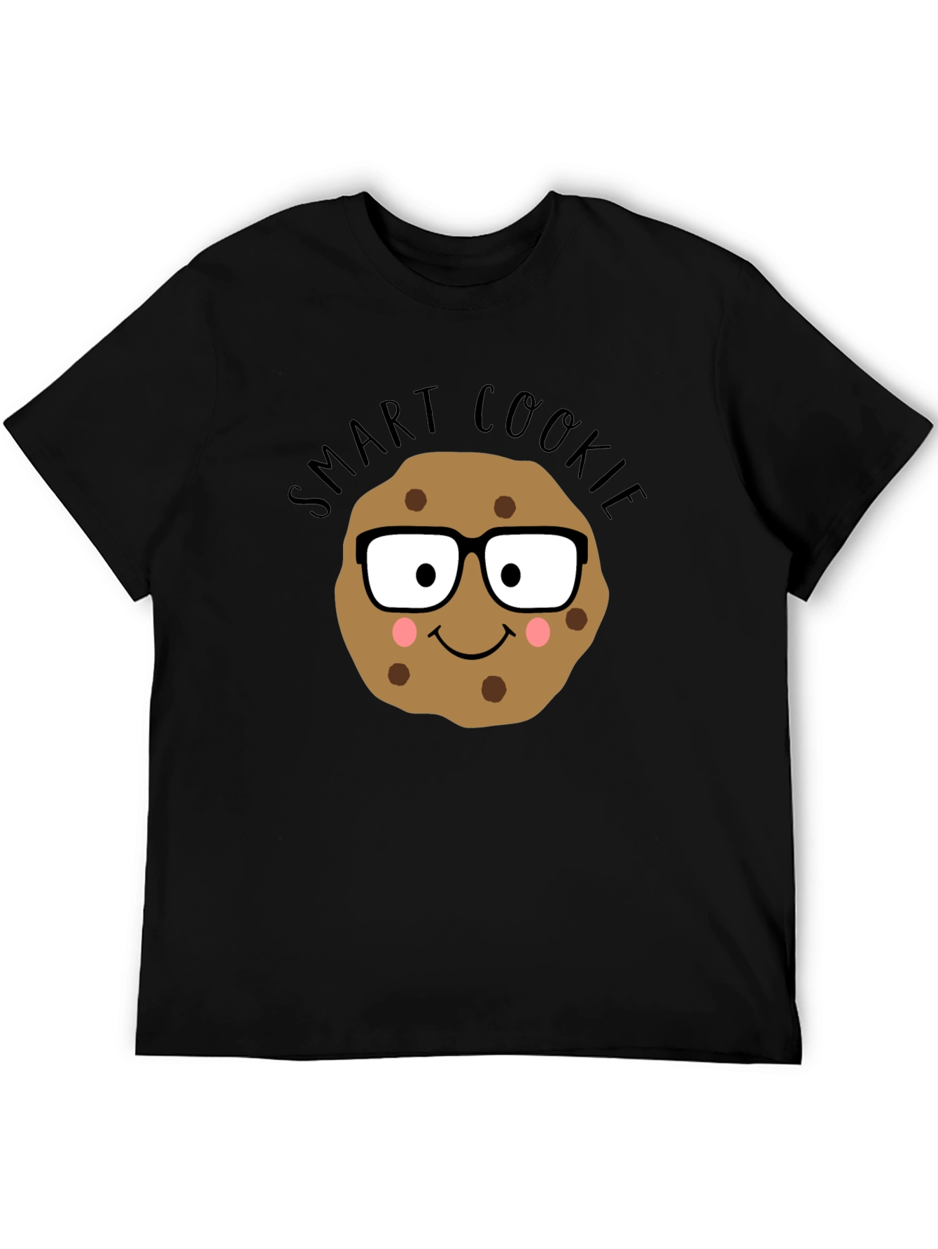 Black Smart Cookie T-Shirt: Funny Geeky Tee view 5