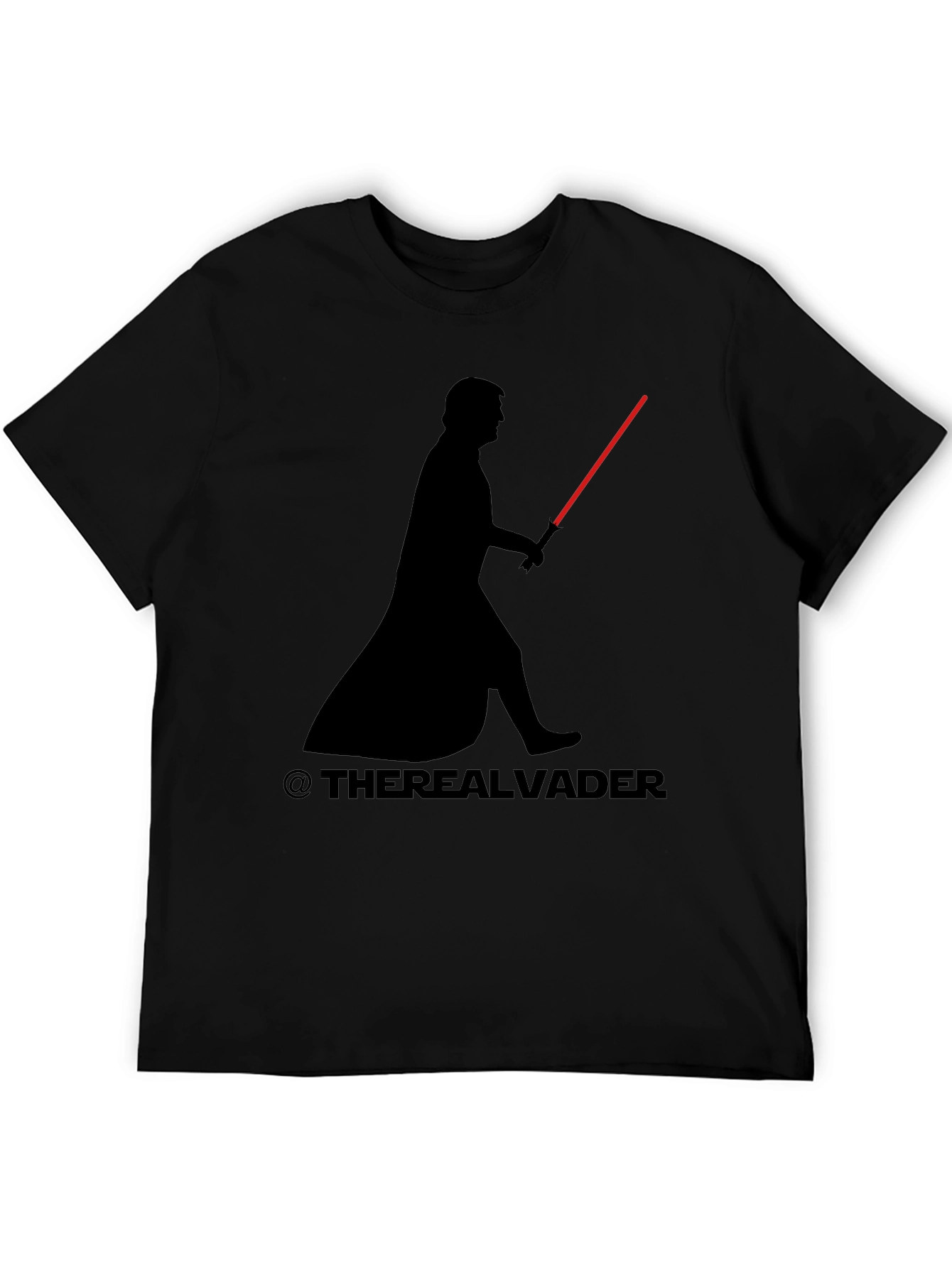 Black Trump Vader T-Shirt - The Real Vader Tee view 5