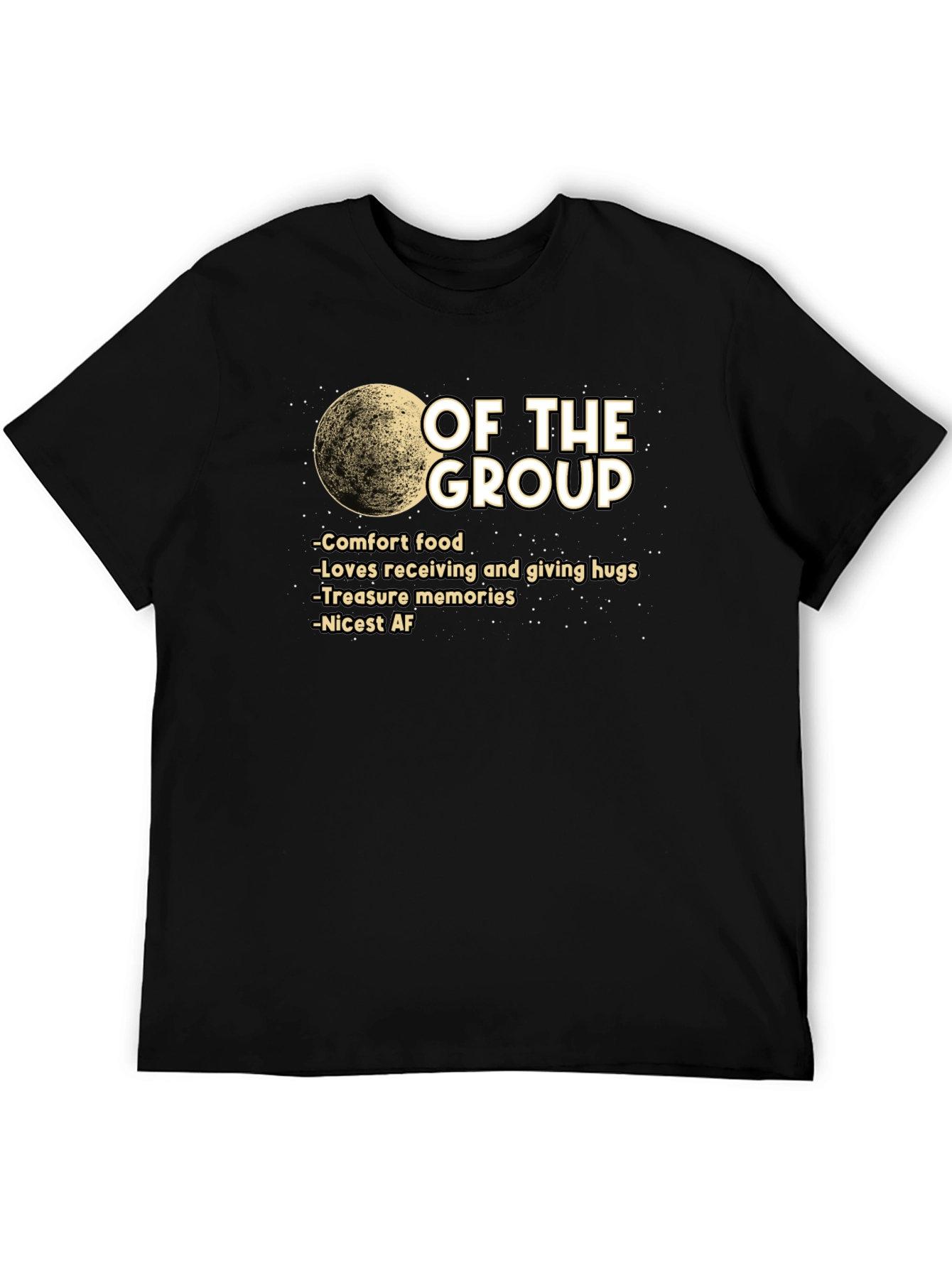 Black Moon of the Group Comfort T-Shirt view 5
