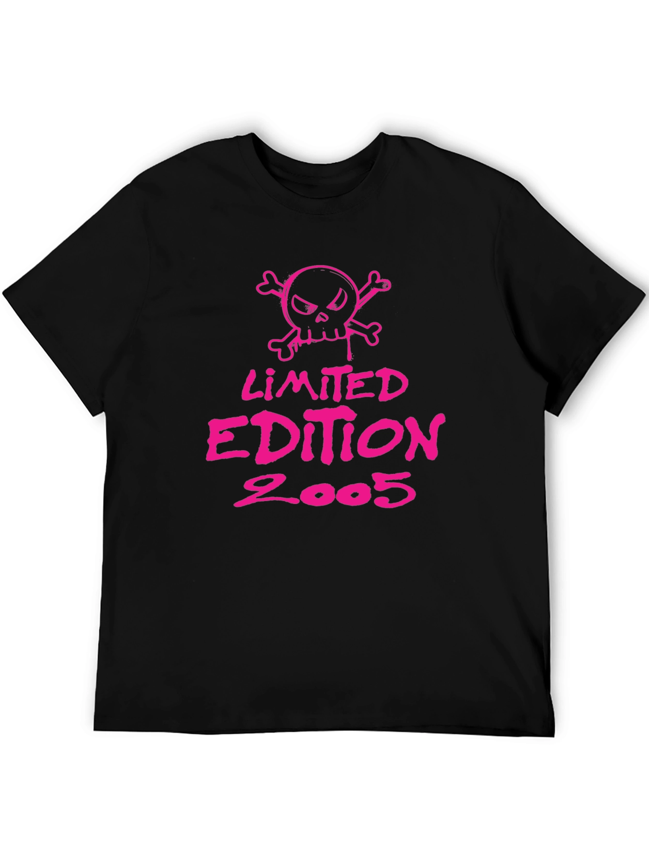 Black Limited Edition 2005 Skull Graphic T-Shirt view 5