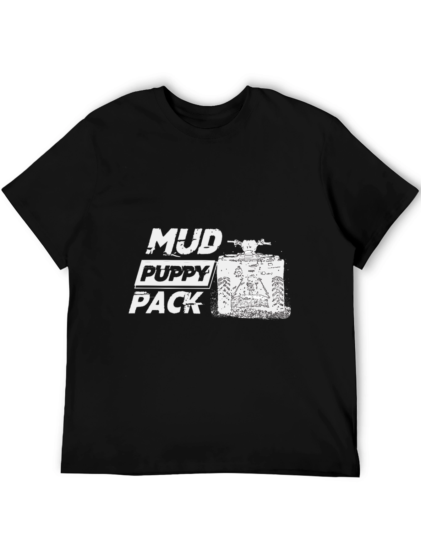 Black Mud Puppy Pack Black Graphic Tee view 5