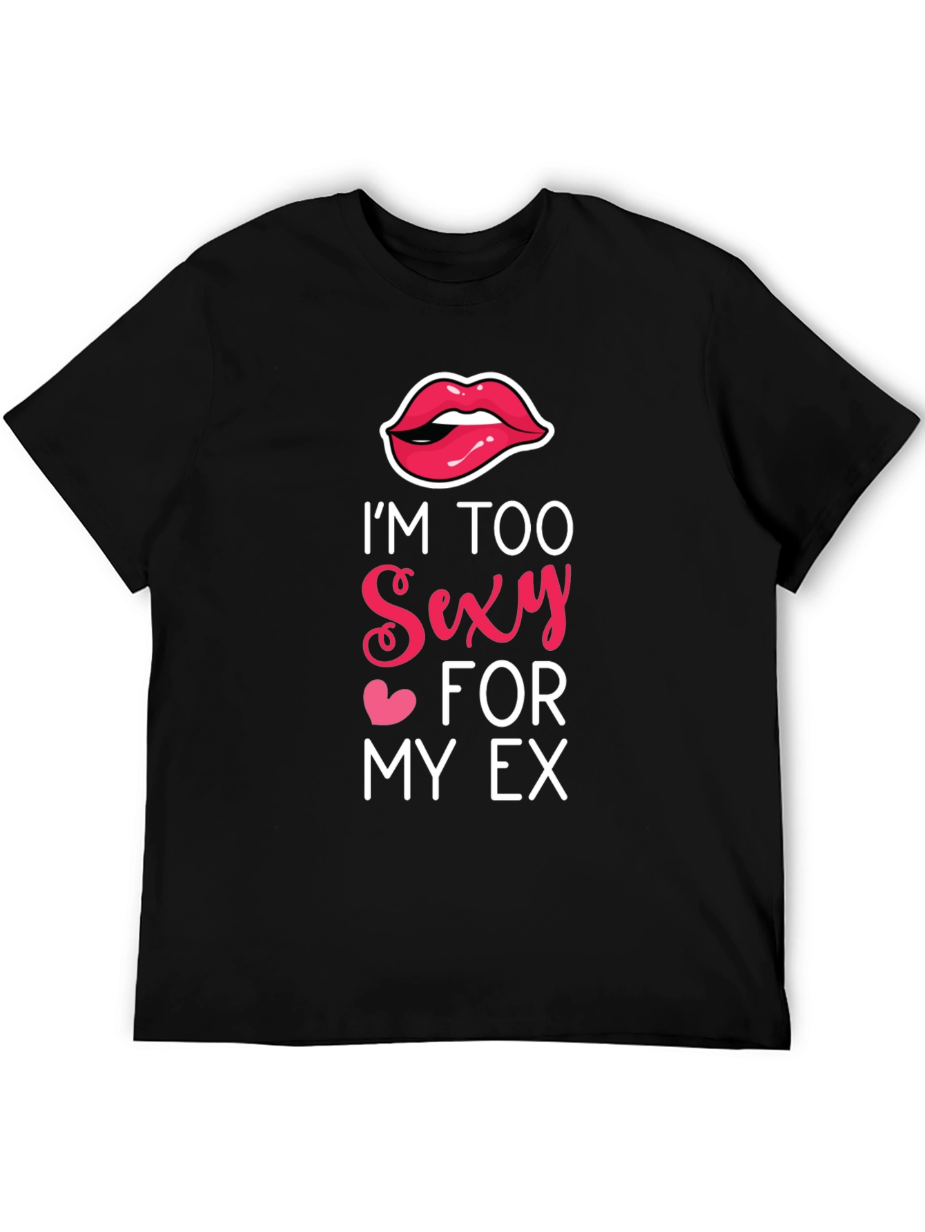 Black I'm Too Sexy for My Ex Graphic Tee view 5