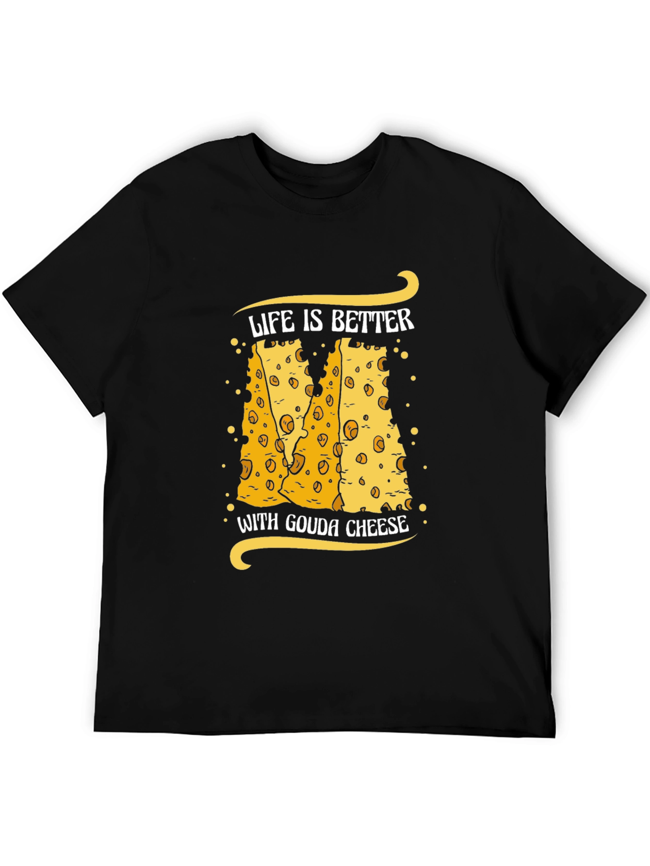 Gouda Cheese Lover T-Shirt Funny Food Tee - 5