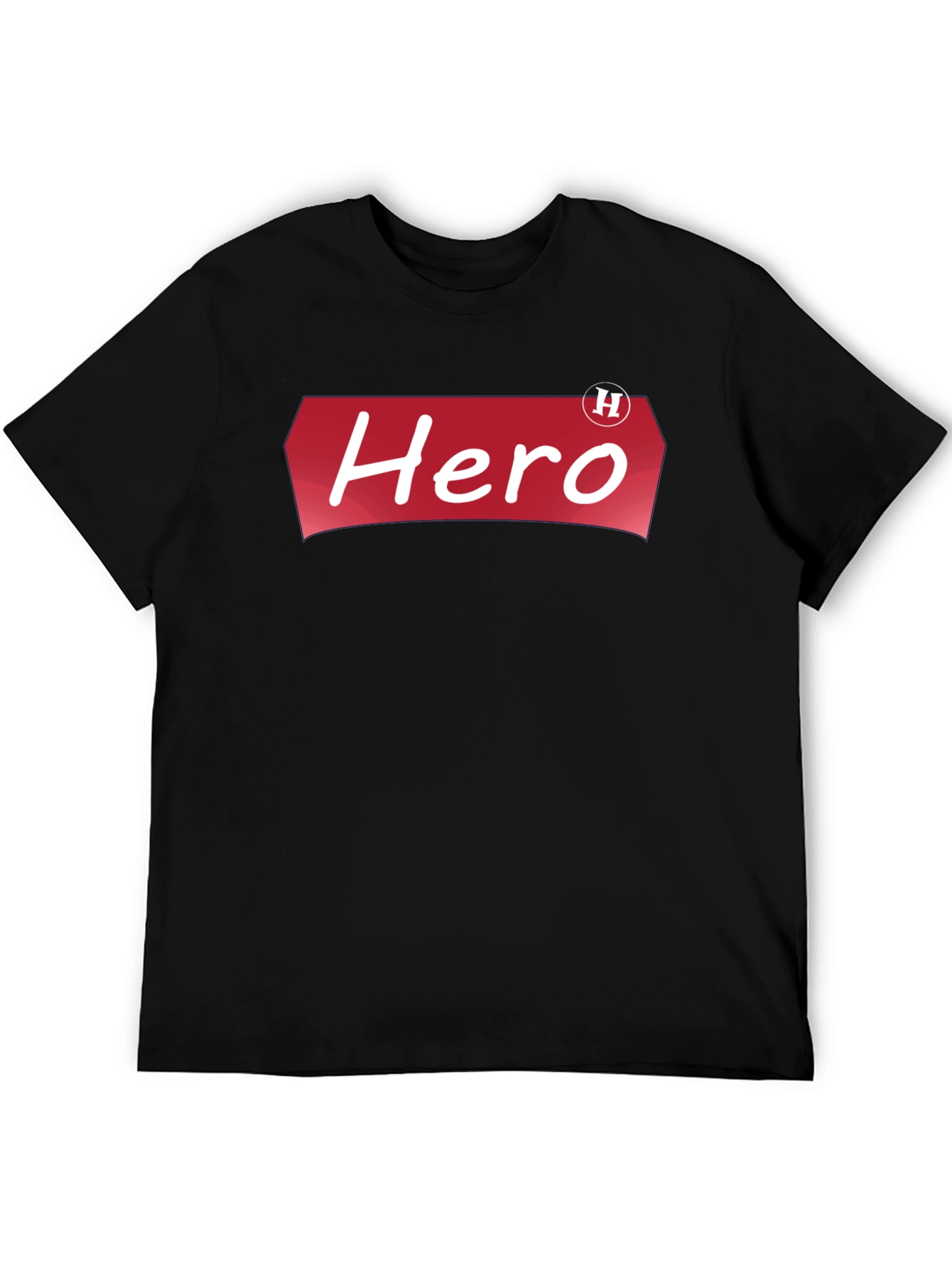 Black Hero Graphic T-Shirt - Stylish & Comfortable view 5