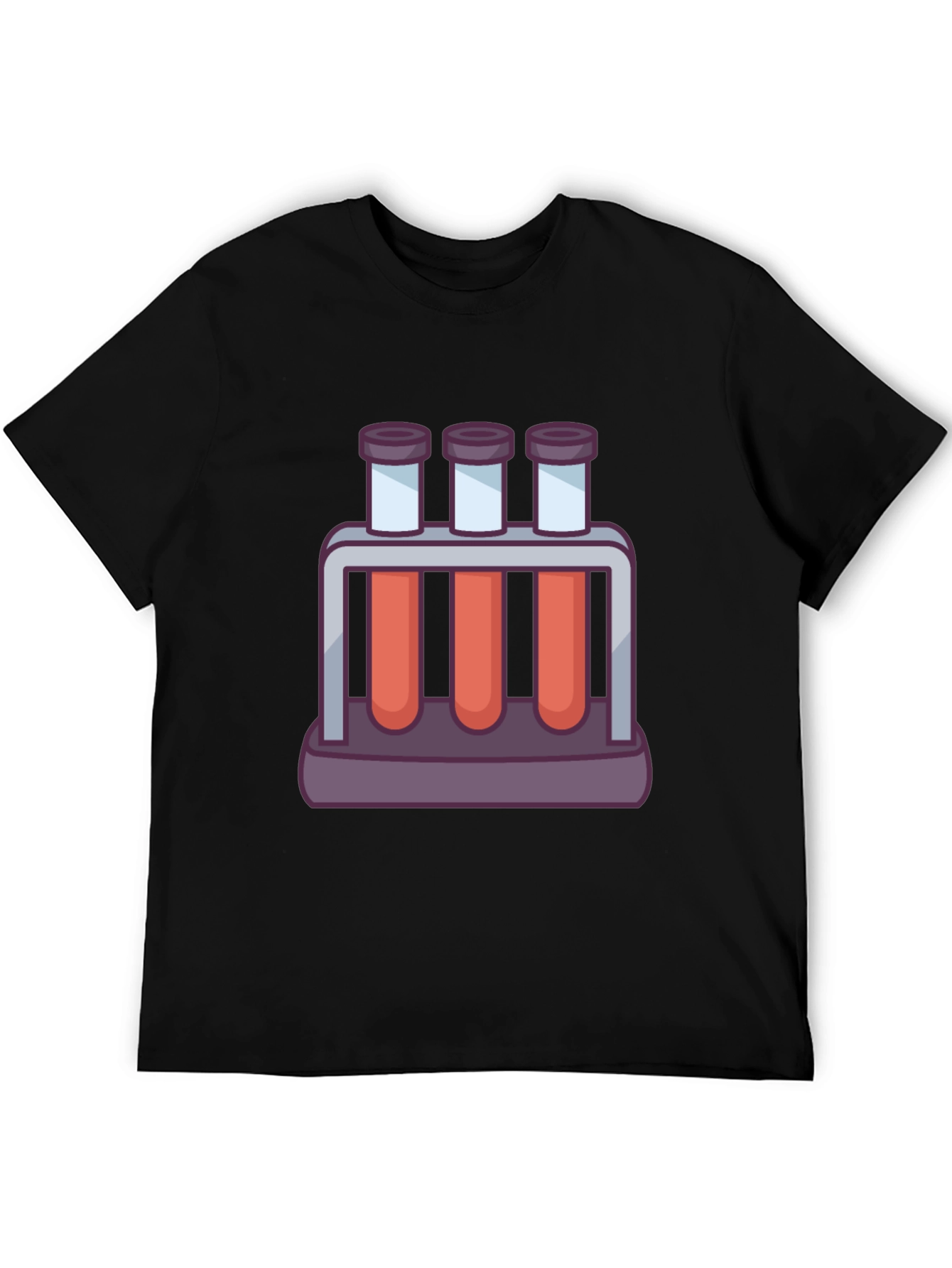 Black Science Test Tube Graphic Tee view 5