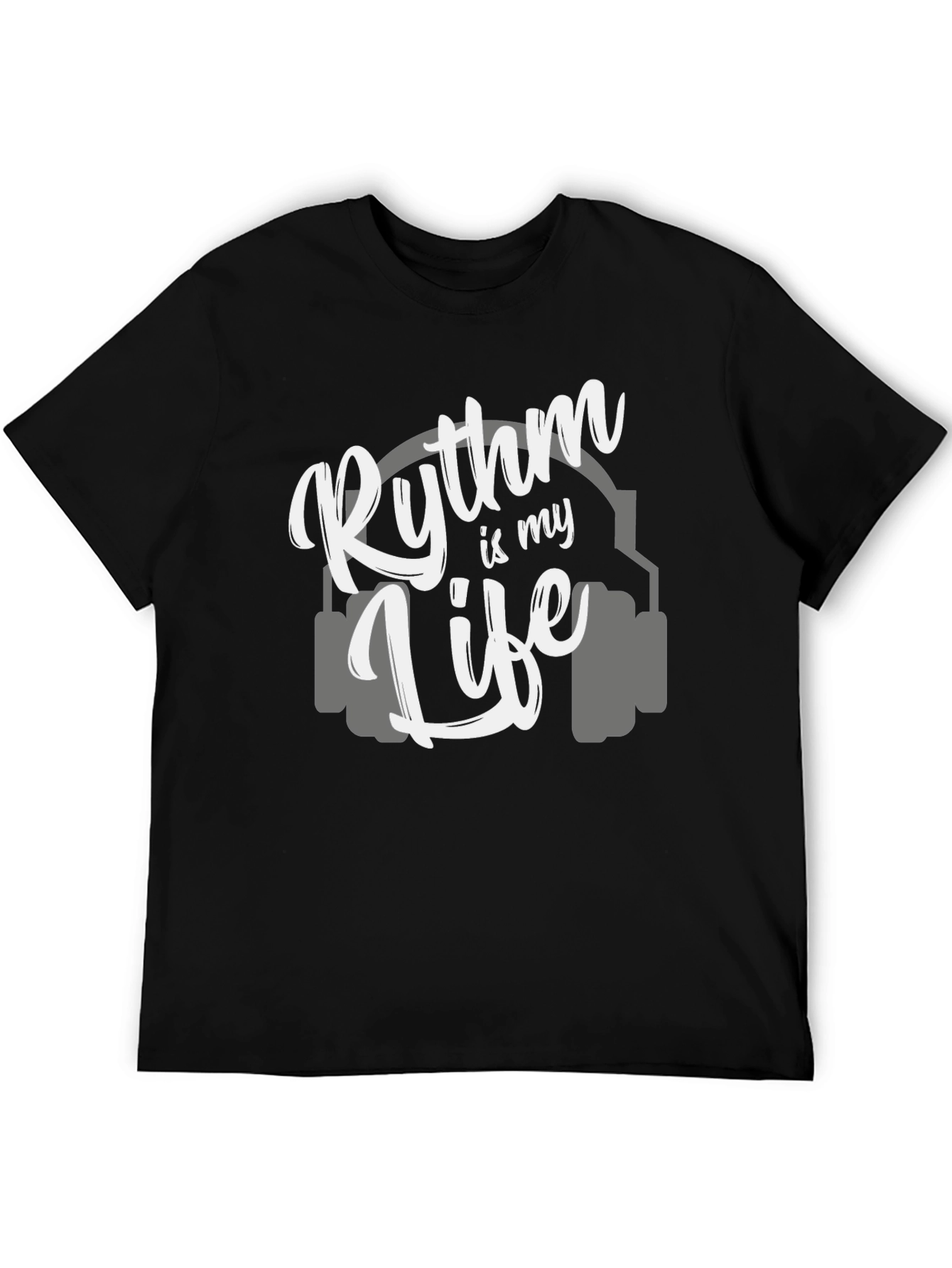 Black Rhythm is my Life Graphic T-Shirt view 5