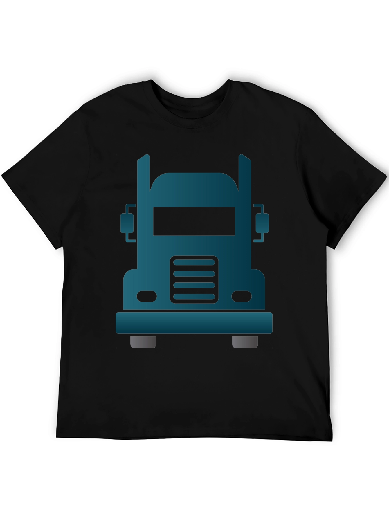 Black Truck Graphic Tee - Cool Vehicle Design view 5