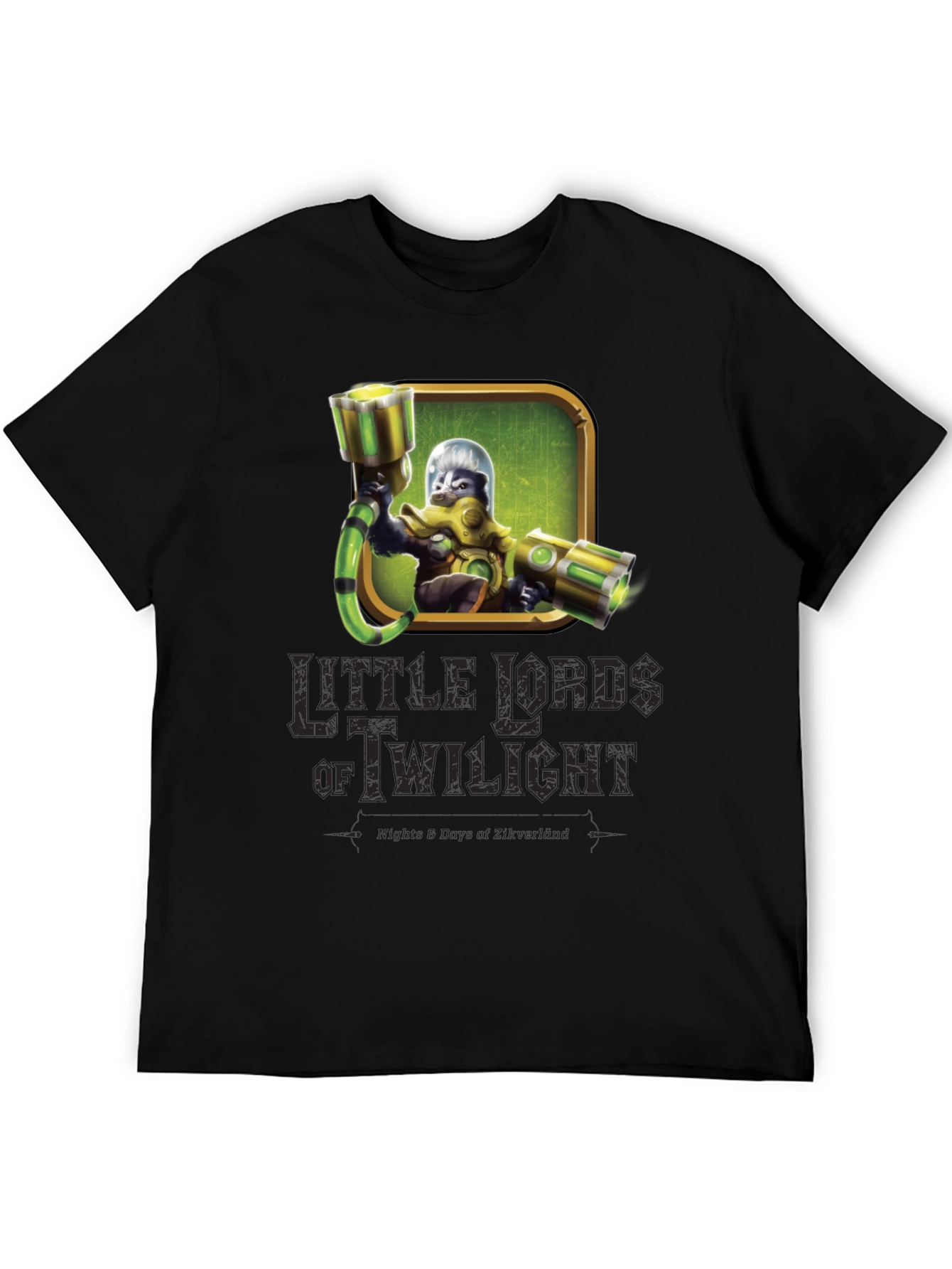 Black Little Lords of Twilight Graphic Tee view 5